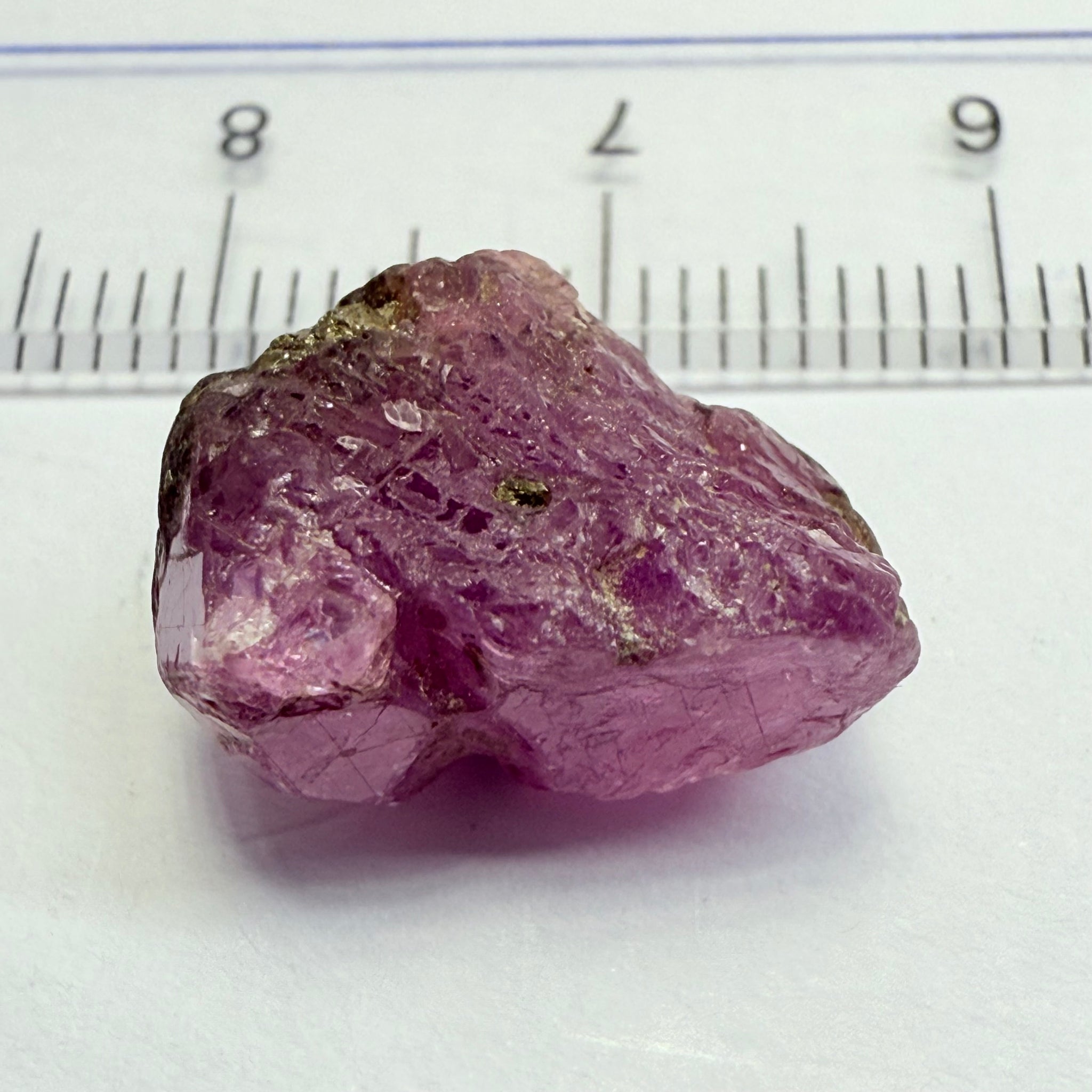 Sapphire Crystal, 16.22ct, Morogoro, Tanzania, Untreated Unheated