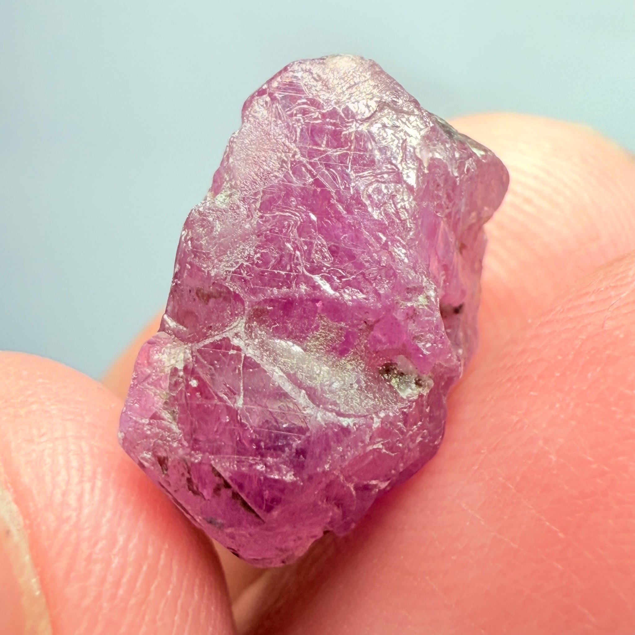 Sapphire Crystal, 16.22ct, Morogoro, Tanzania, Untreated Unheated