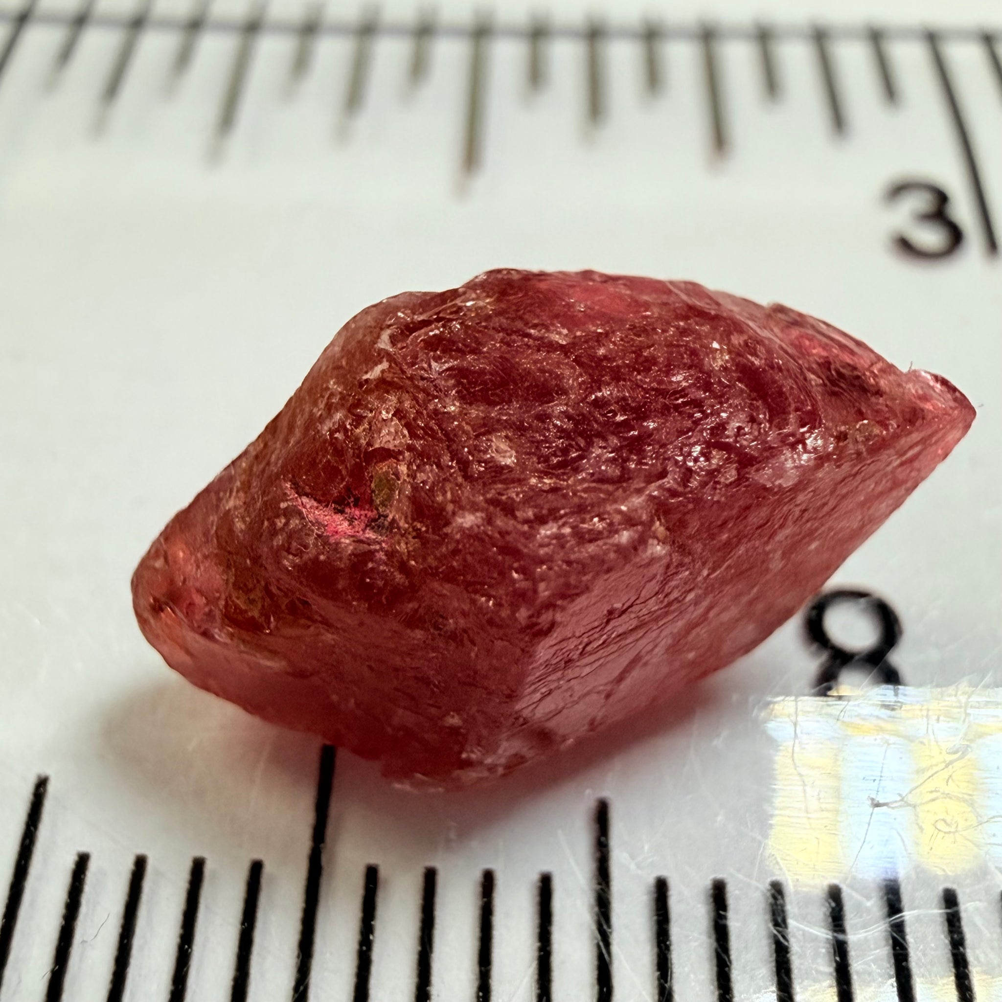 Umba Sapphire, 5.63ct, Umba Valley, Tanzania. Milky stone, slightly included, can be faceted or cabbed or set as is in jewellery