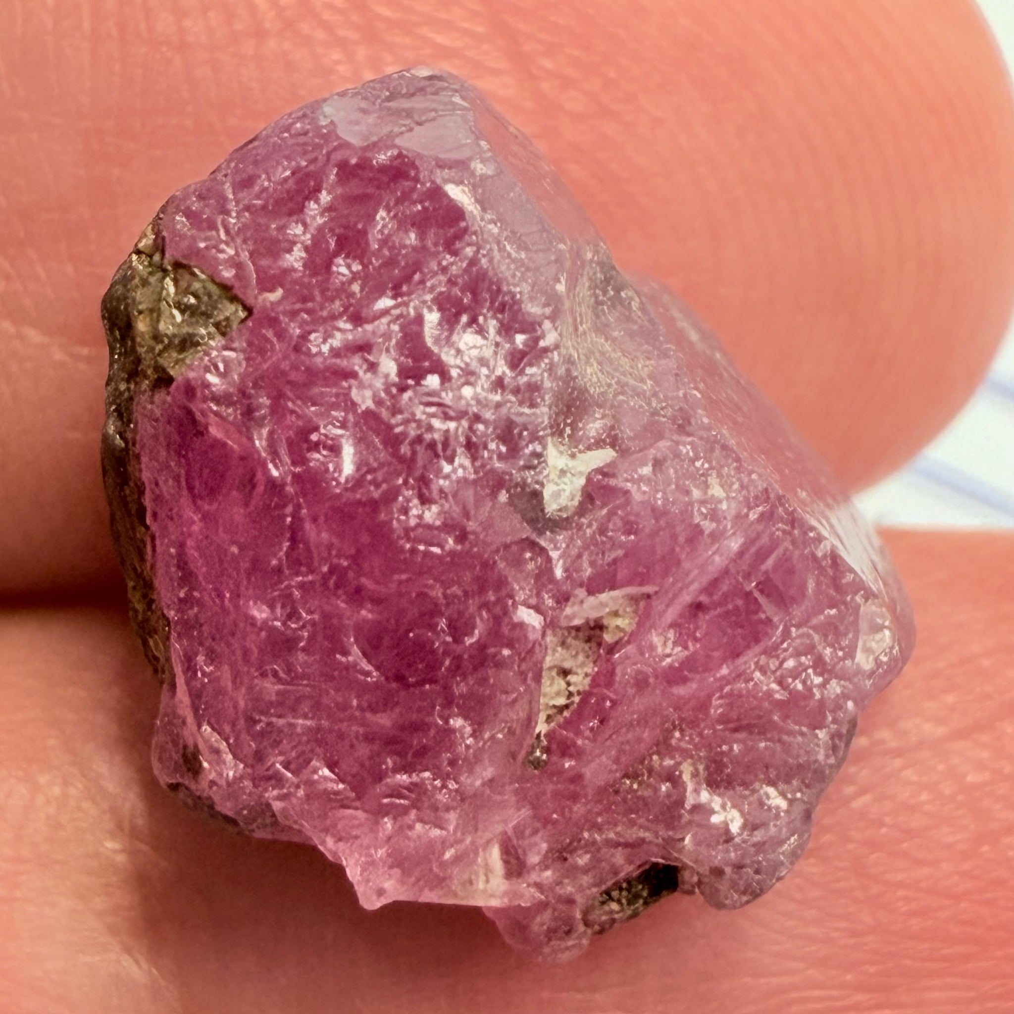 Sapphire Crystal, 16.22ct, Morogoro, Tanzania, Untreated Unheated