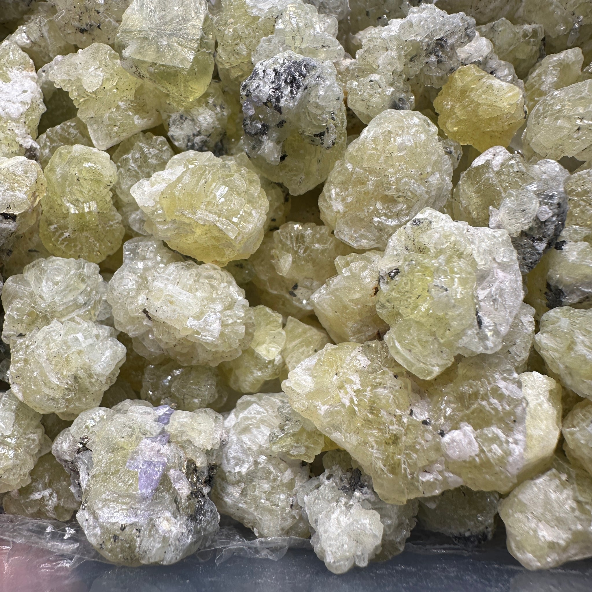 PREHINITE crystals, 5ct-17ct, Merelani Tanzania. Price per stone