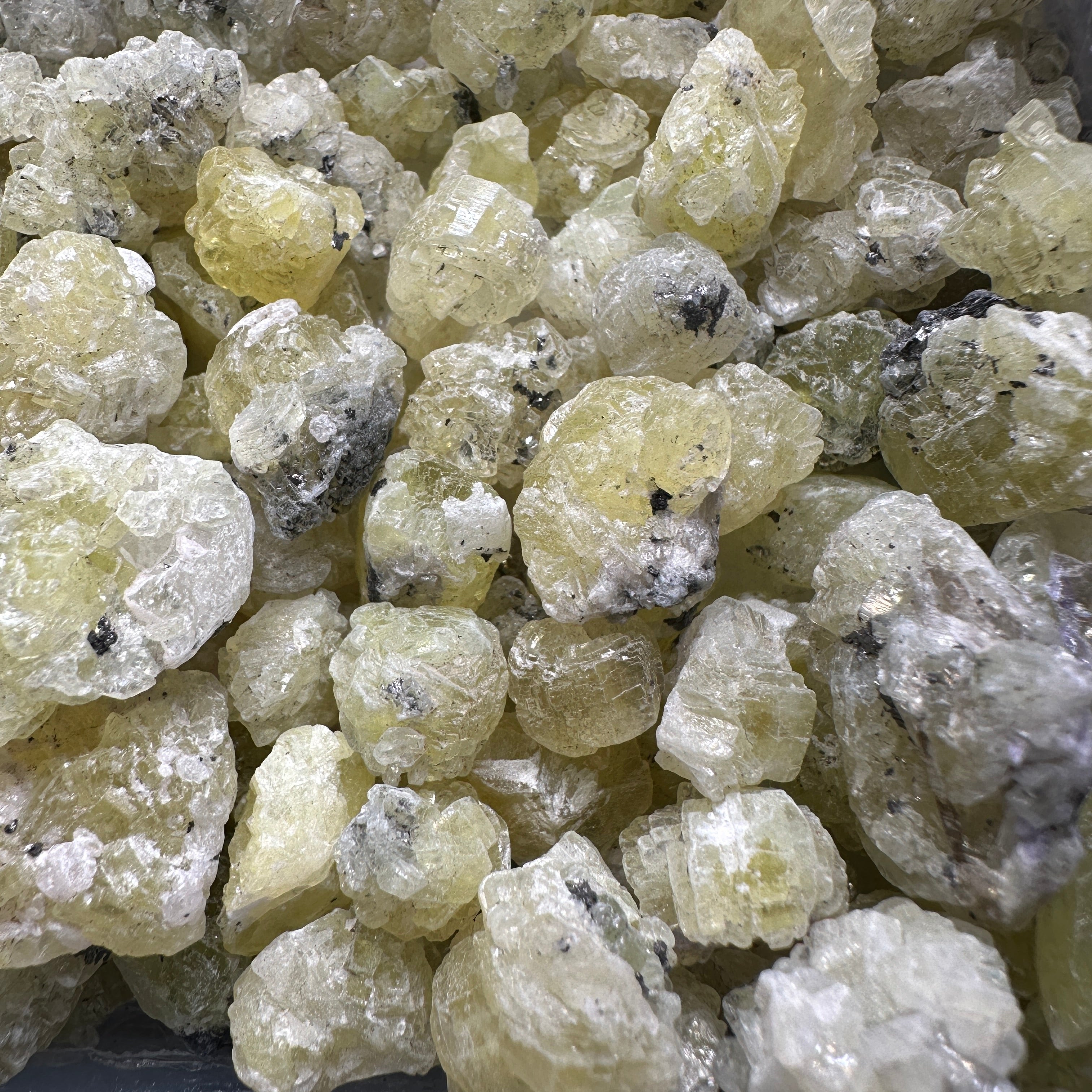 5ct-17ct PREHINITE crystals, Merelani Tanzania. Price per stone