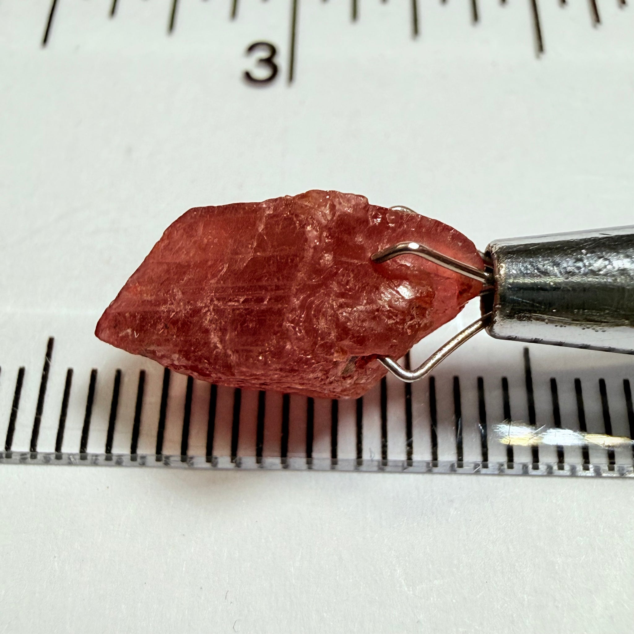 Umba Sapphire, 5.63ct, Umba Valley, Tanzania. Milky stone, slightly included, can be faceted or cabbed or set as is in jewellery