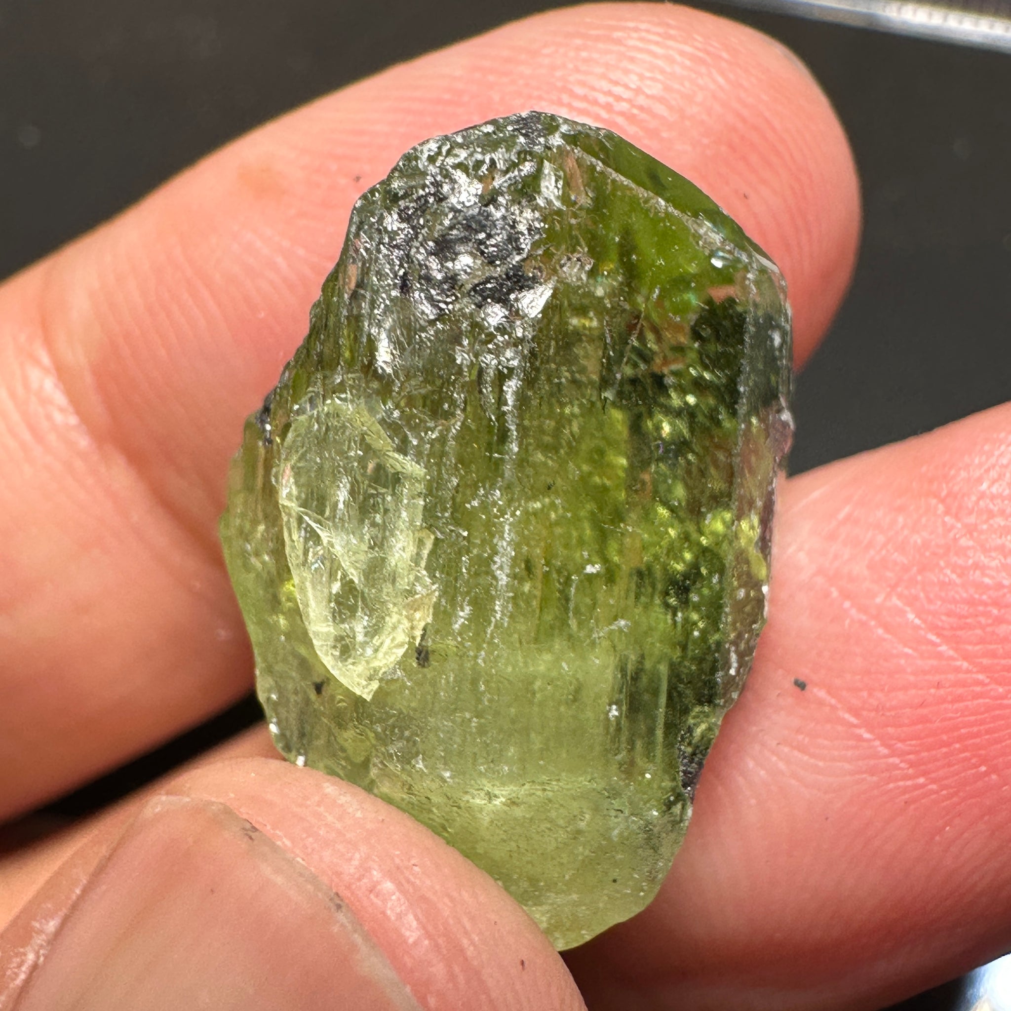 Diopside Crystal, 32.52ct, Merelani, Tanzania, Untreated Unheated