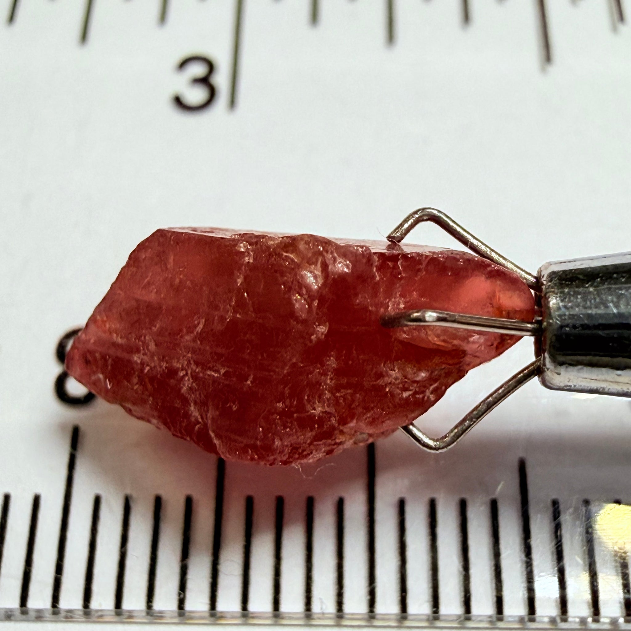 Umba Sapphire, 5.63ct, Umba Valley, Tanzania. Milky stone, slightly included, can be faceted or cabbed or set as is in jewellery