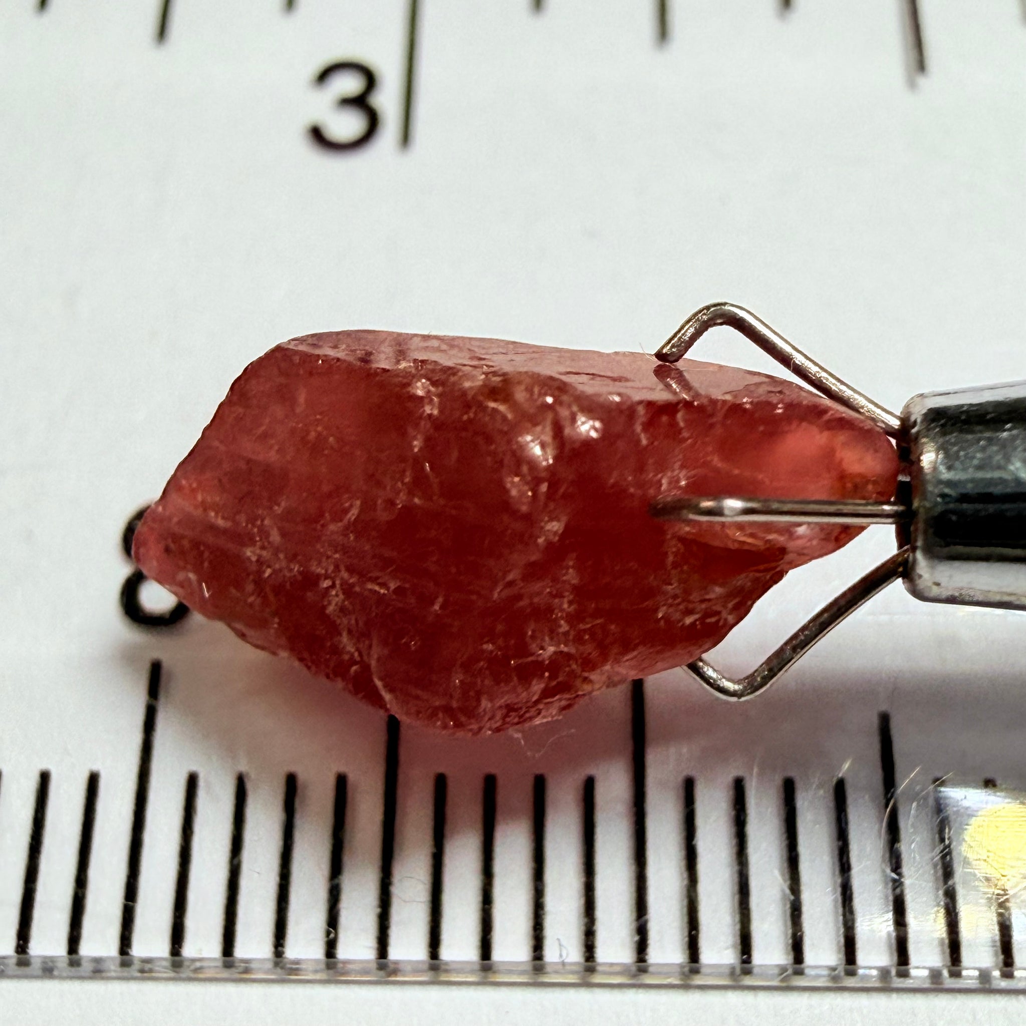 Umba Sapphire, 5.63ct, Umba Valley, Tanzania. Milky stone, slightly included, can be faceted or cabbed or set as is in jewellery