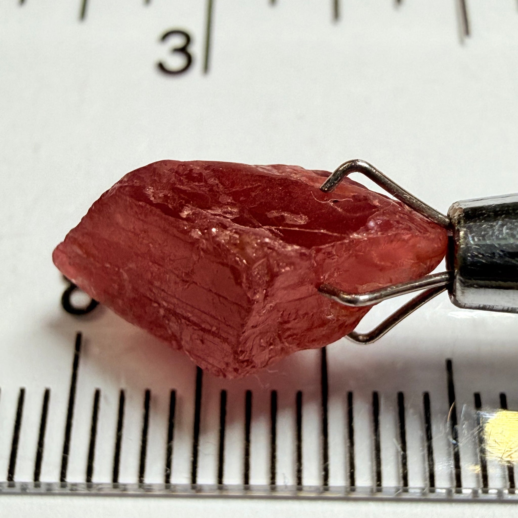 Umba Sapphire, 5.63ct, Umba Valley, Tanzania. Milky stone, slightly included, can be faceted or cabbed or set as is in jewellery