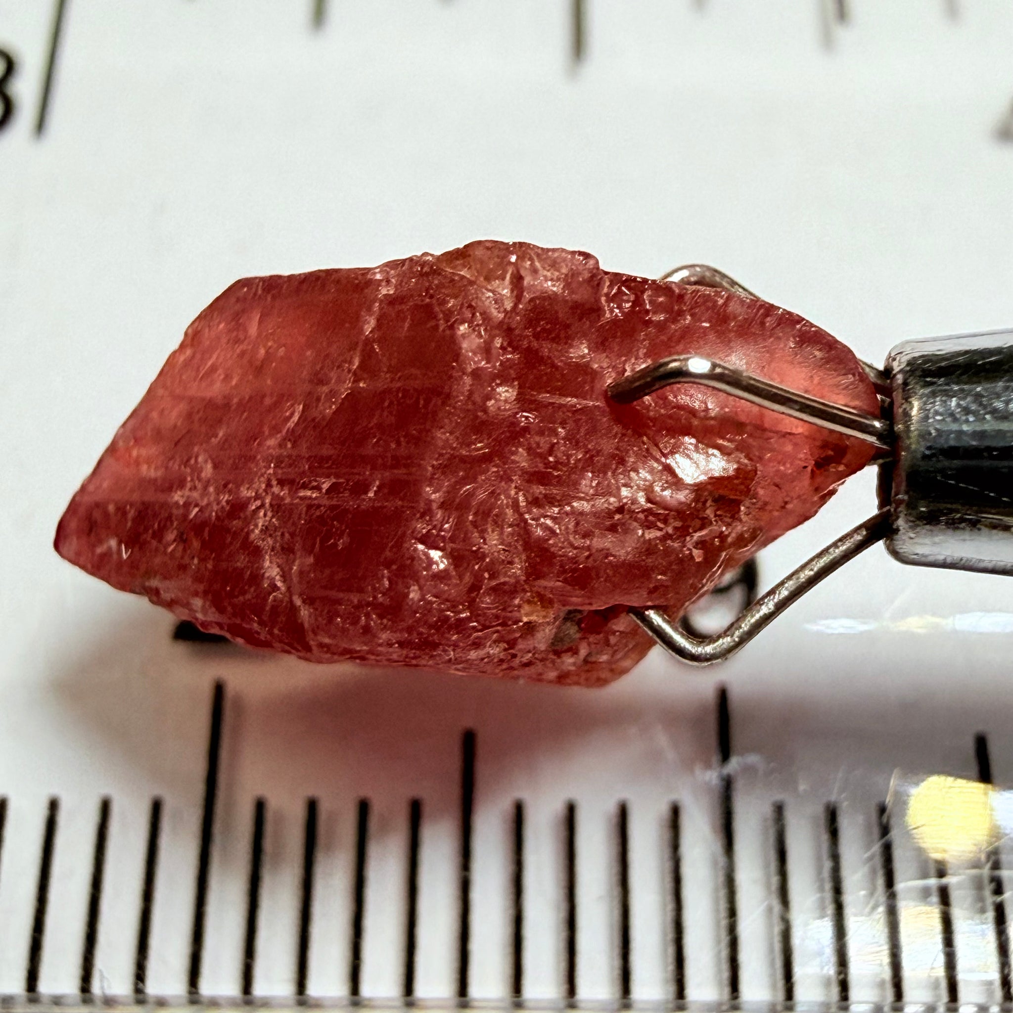 Umba Sapphire, 5.63ct, Umba Valley, Tanzania. Milky stone, slightly included, can be faceted or cabbed or set as is in jewellery