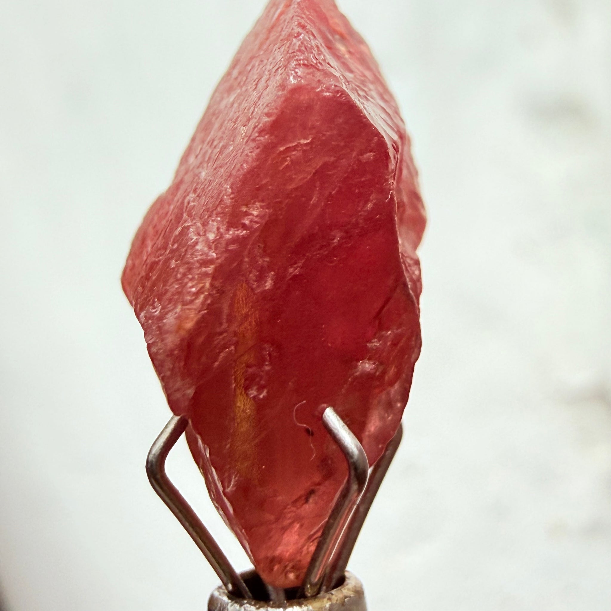 Umba Sapphire, 5.63ct, Umba Valley, Tanzania. Milky stone, slightly included, can be faceted or cabbed or set as is in jewellery