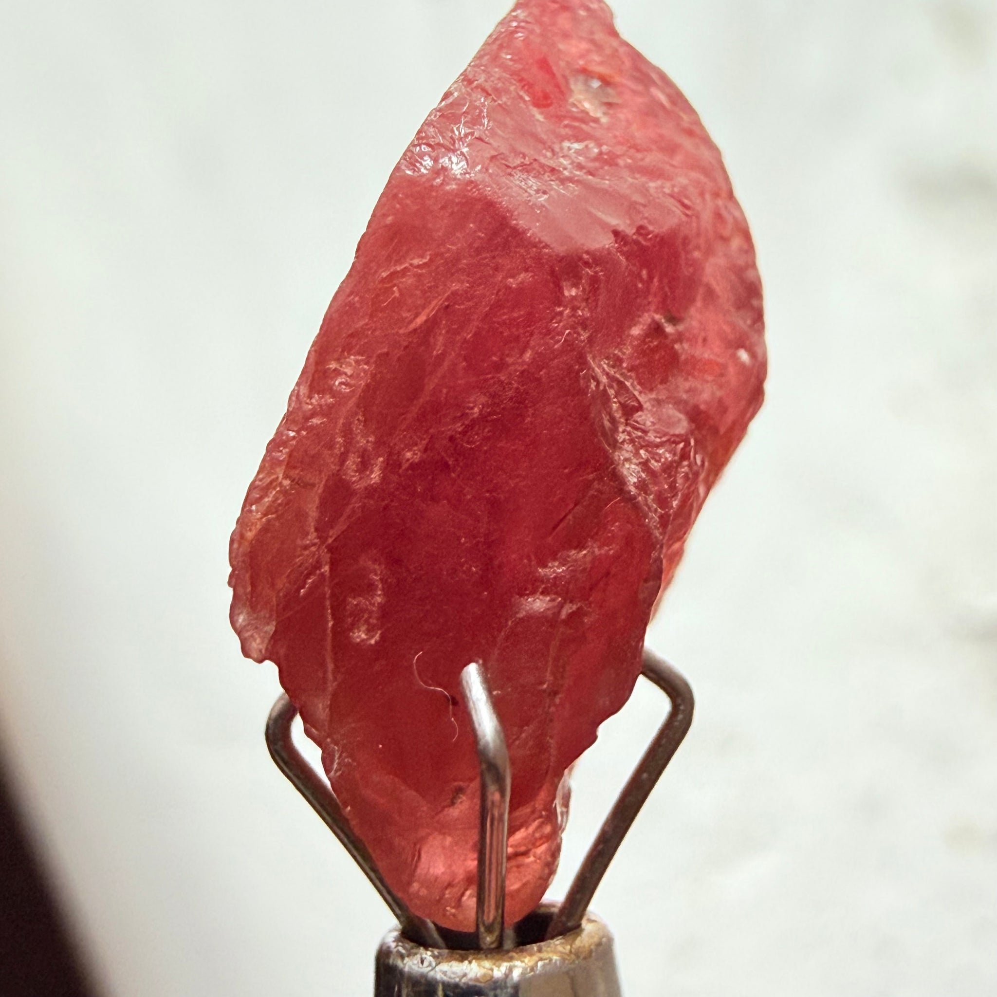 Umba Sapphire, 5.63ct, Umba Valley, Tanzania. Milky stone, slightly included, can be faceted or cabbed or set as is in jewellery