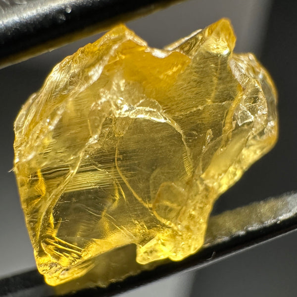 Danburite, 4.13ct, Tanzania. Untreated Unheated. Fine silky needles, flat shape