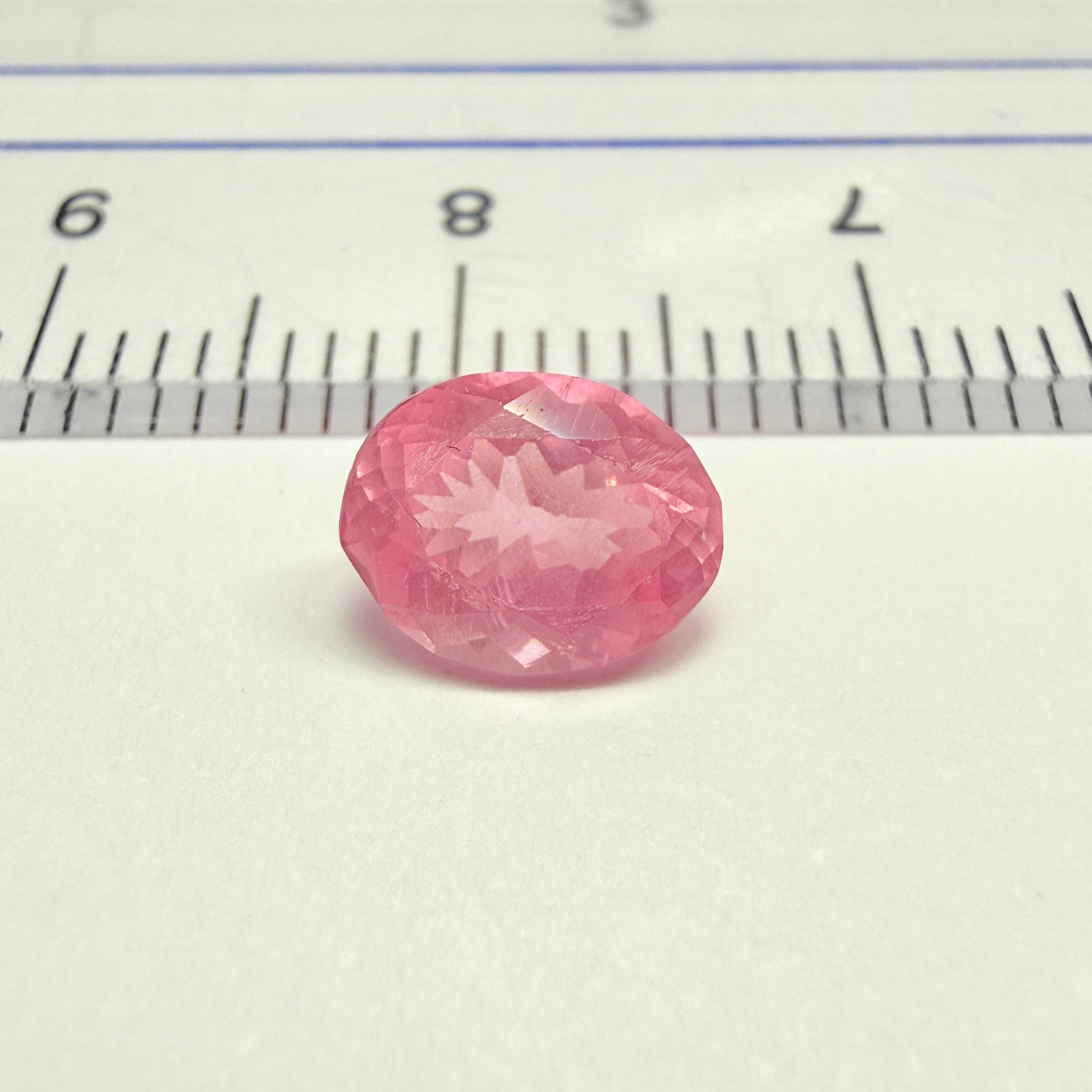 Baby Pink Spinel, 1.19ct, Tanzania, Untreated Unheated, slightly silky