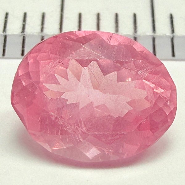 Baby Pink Spinel, 1.19ct, Tanzania, Untreated Unheated, slightly silky