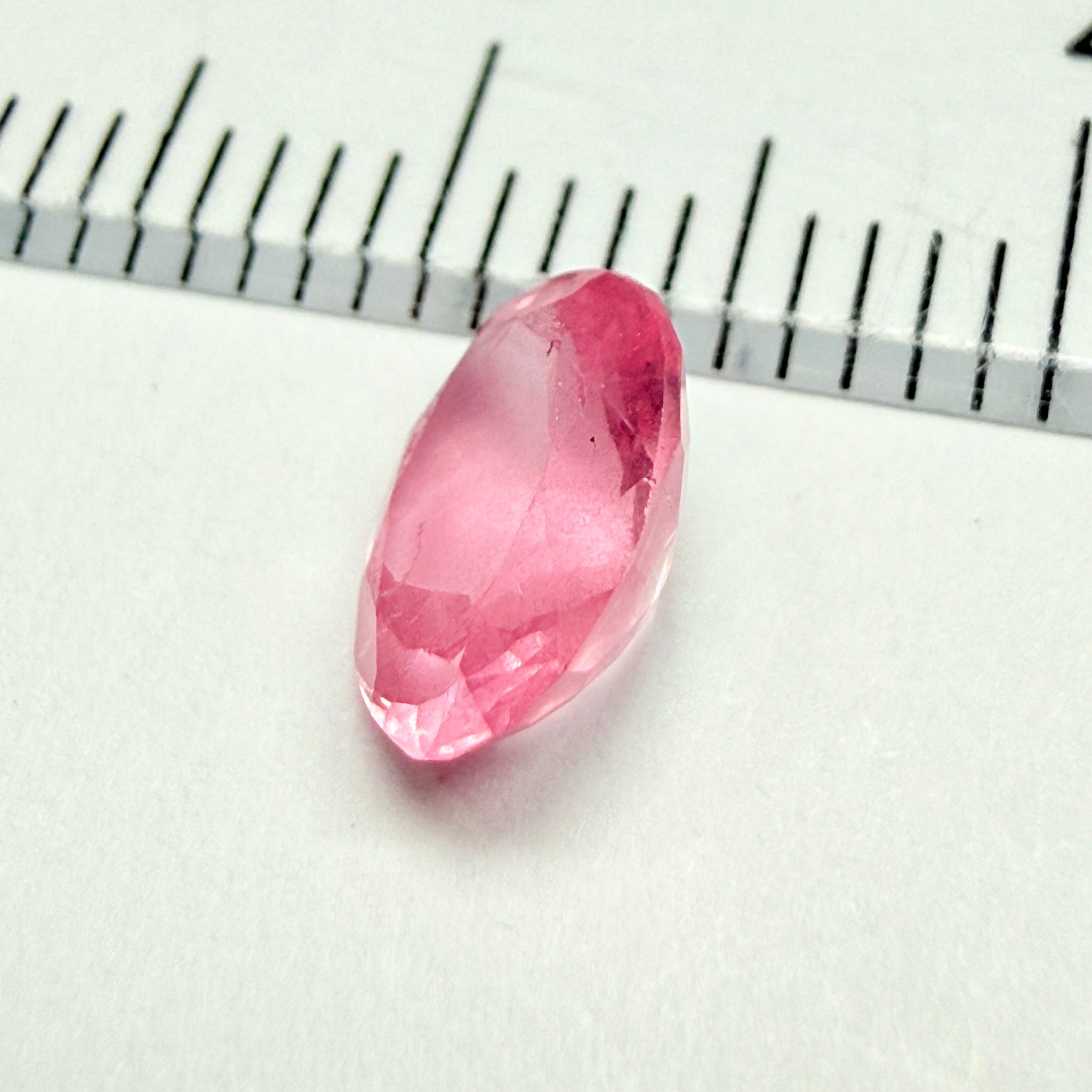 Baby Pink Spinel, 1.19ct, Tanzania, Untreated Unheated, slightly silky
