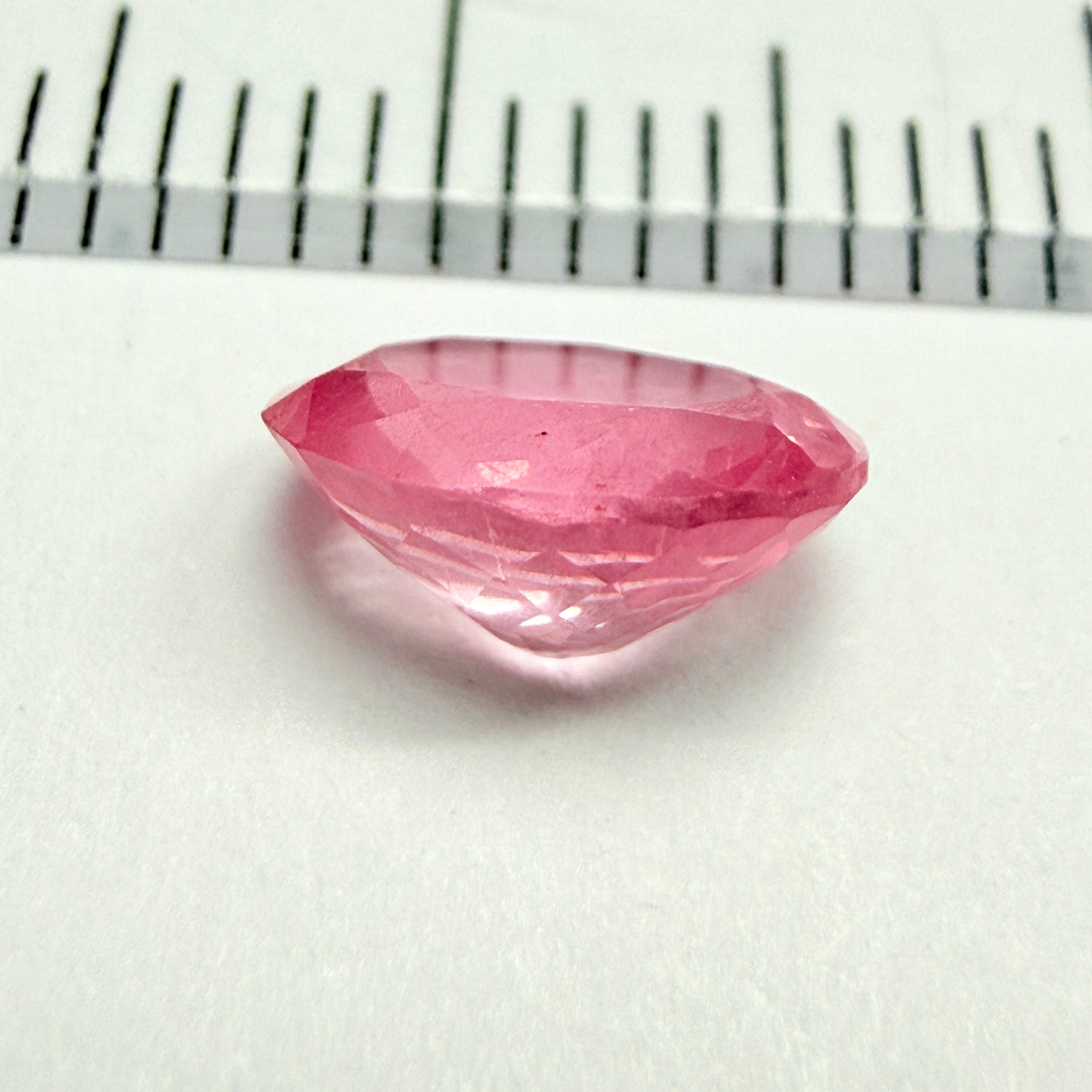 Baby Pink Spinel, 1.19ct, Tanzania, Untreated Unheated, slightly silky