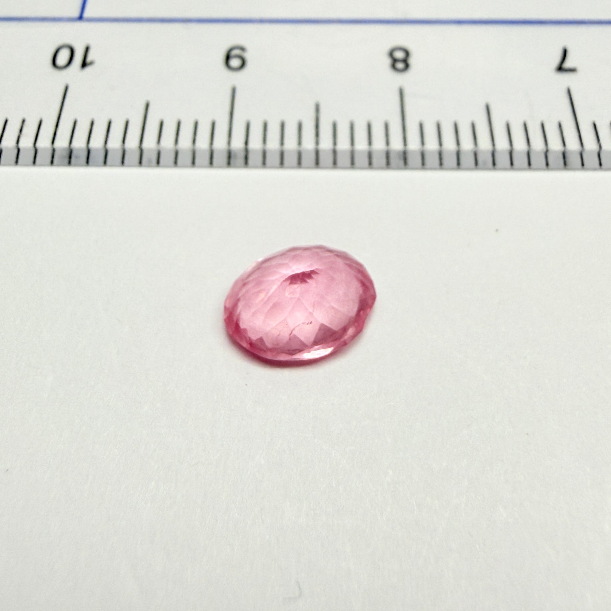 Baby Pink Spinel, 1.19ct, Tanzania, Untreated Unheated, slightly silky