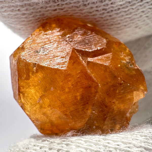 5.00gm Mandarin Spessartite Garnet Crystal, Loliondo in Tanzania, Untreated Unheated