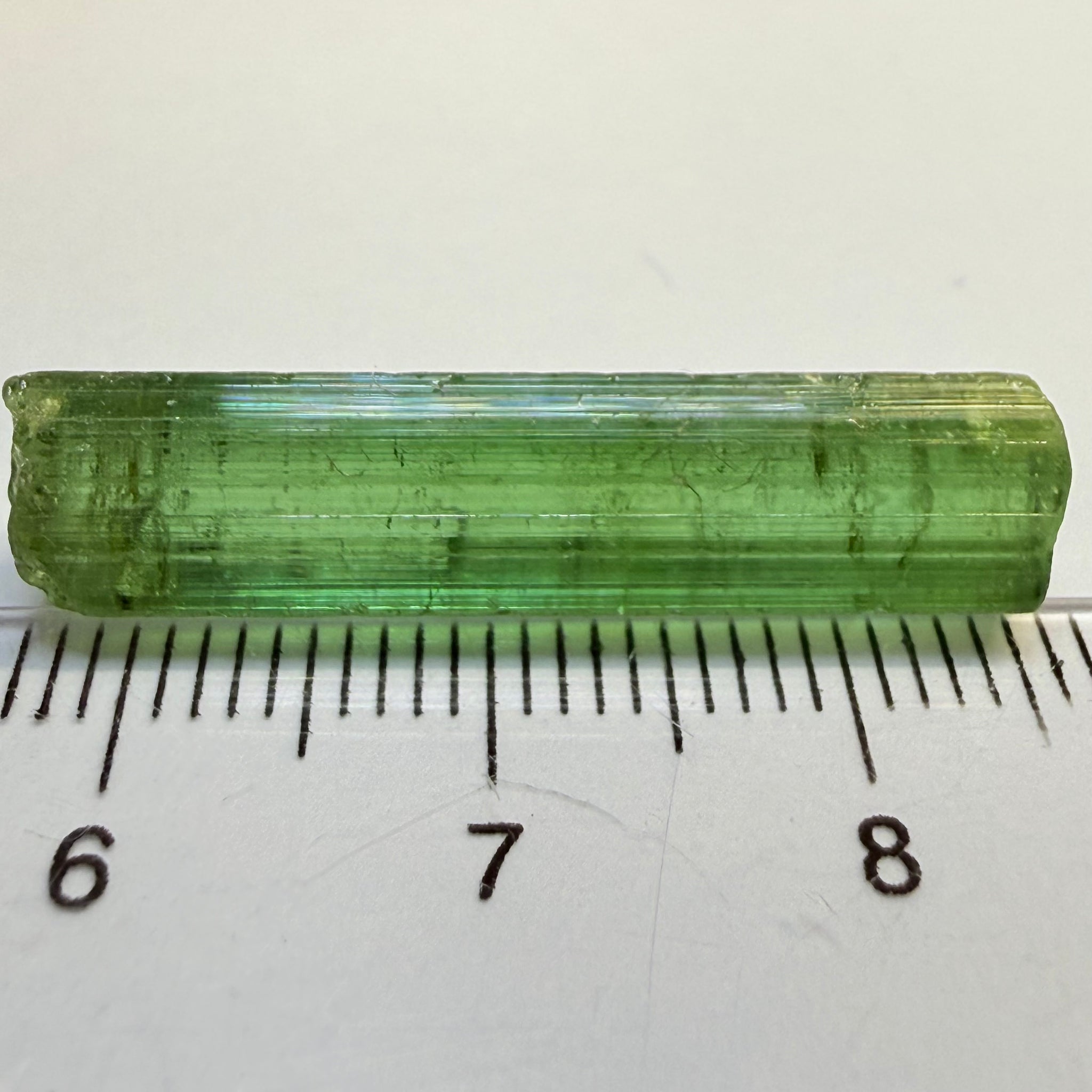Congo Tourmaline, 14.88ct, Untreated Unheated, si, cut with inclusions