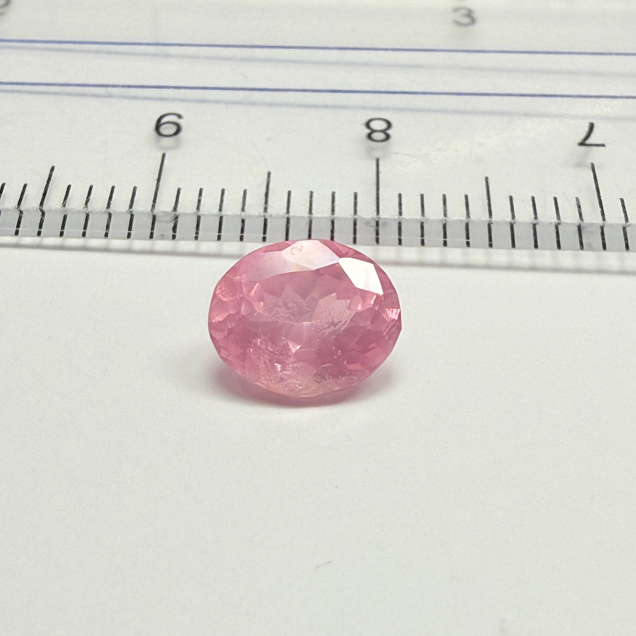 Baby Pink Spinel, 1.31ct, Tanzania, Untreated Unheated, slightly silky