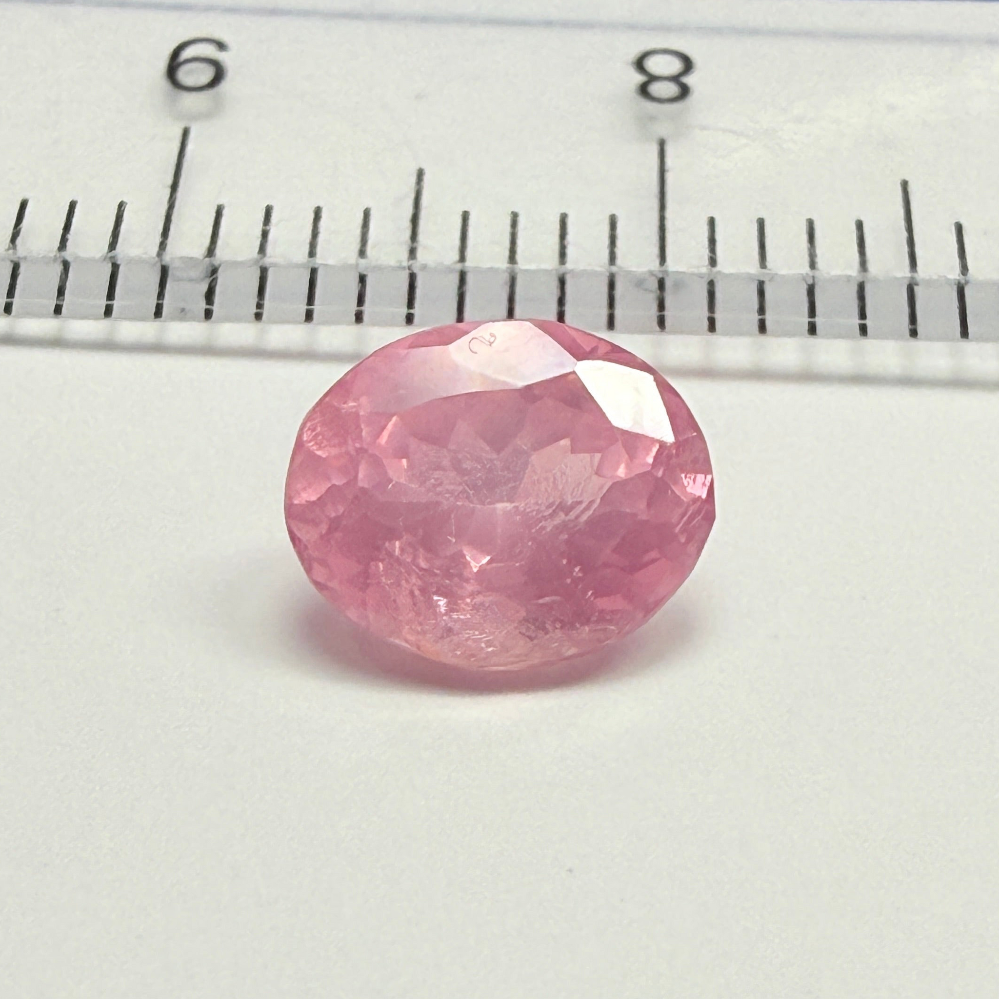 Baby Pink Spinel, 1.31ct, Tanzania, Untreated Unheated, slightly silky