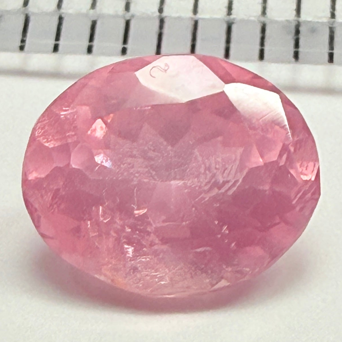 Baby Pink Spinel, 1.31ct, Tanzania, Untreated Unheated, slightly silky