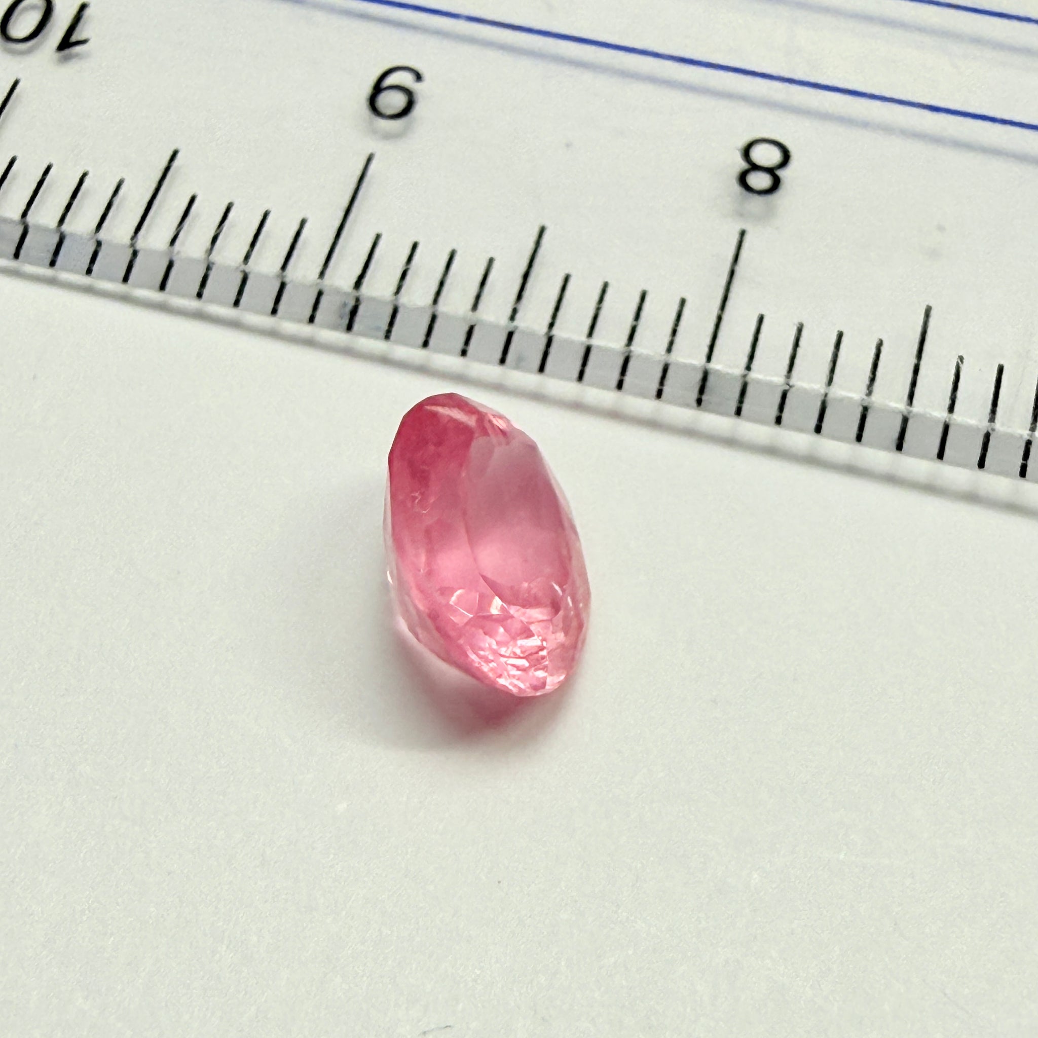 Baby Pink Spinel, 1.31ct, Tanzania, Untreated Unheated, slightly silky