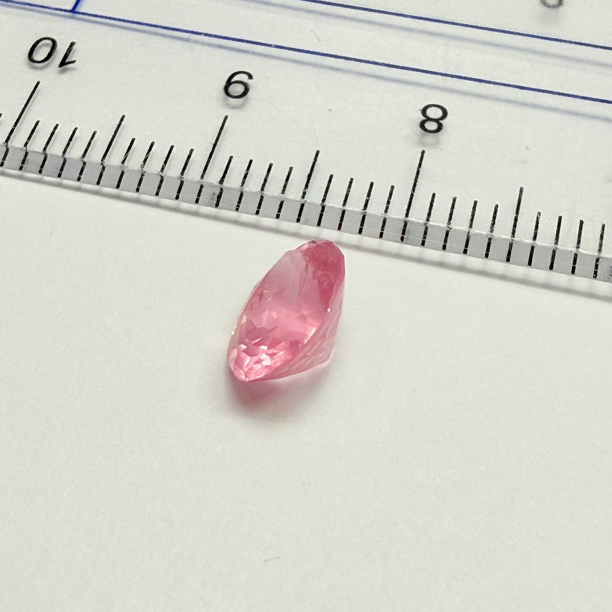 Baby Pink Spinel, 1.31ct, Tanzania, Untreated Unheated, slightly silky