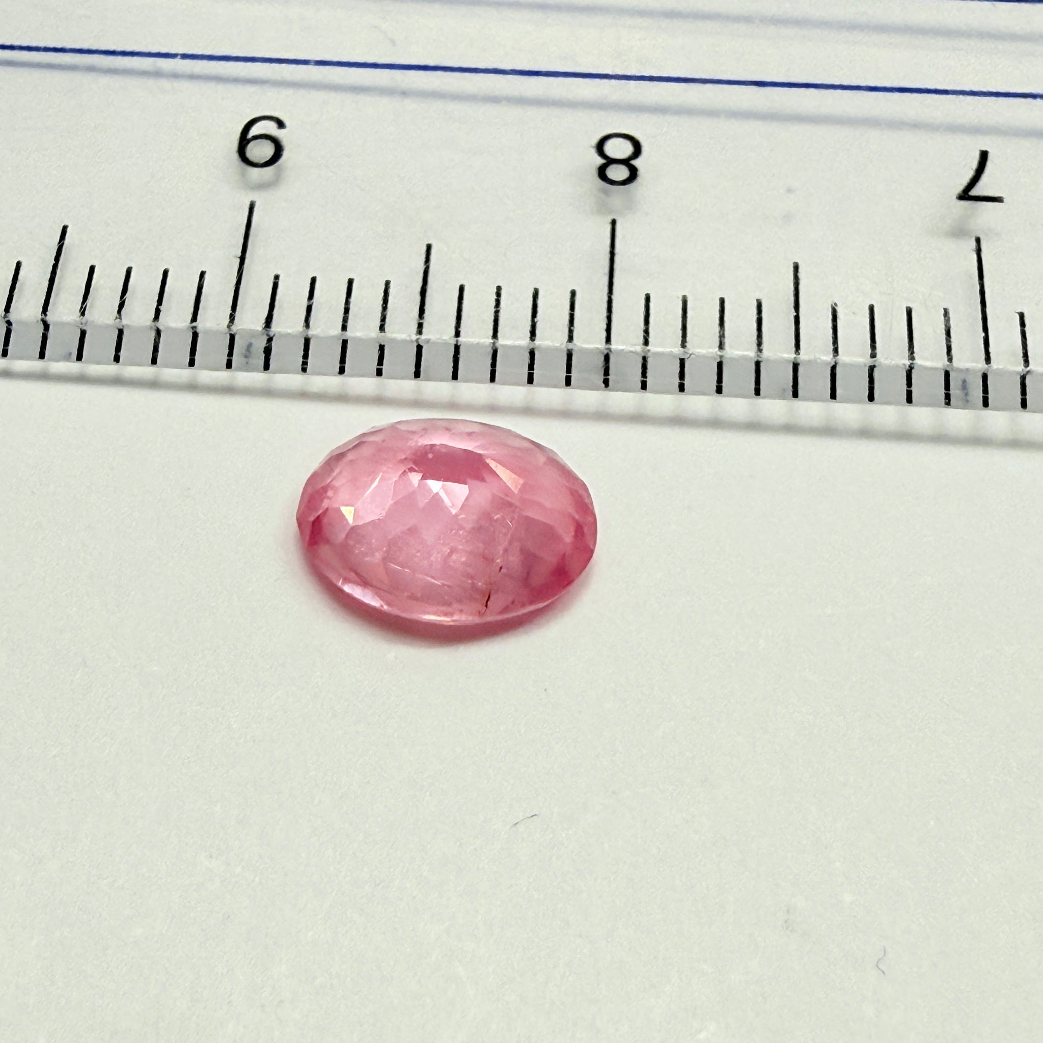 Baby Pink Spinel, 1.31ct, Tanzania, Untreated Unheated, slightly silky