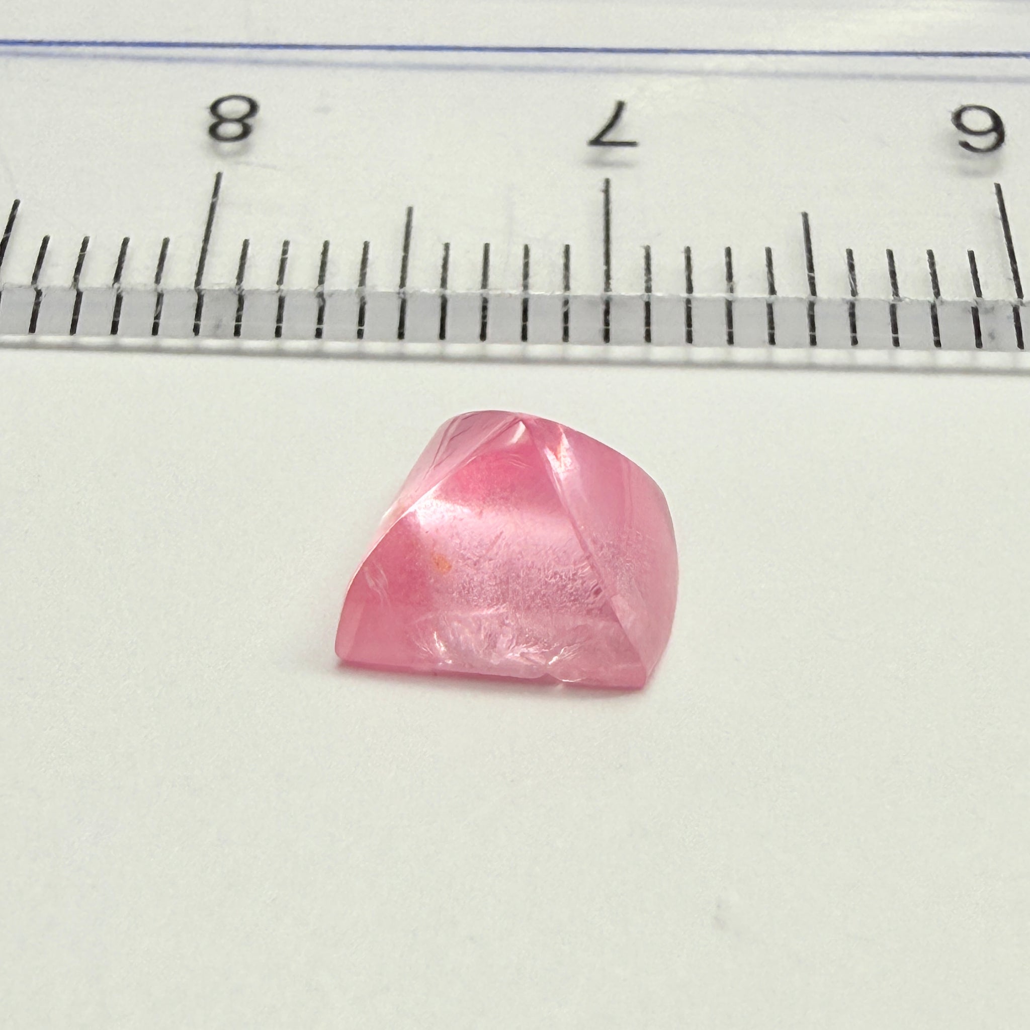 Baby Pink Spinel Fancy Freeform Cabochon, 1.70ct, Tanzania, Untreated Unheated