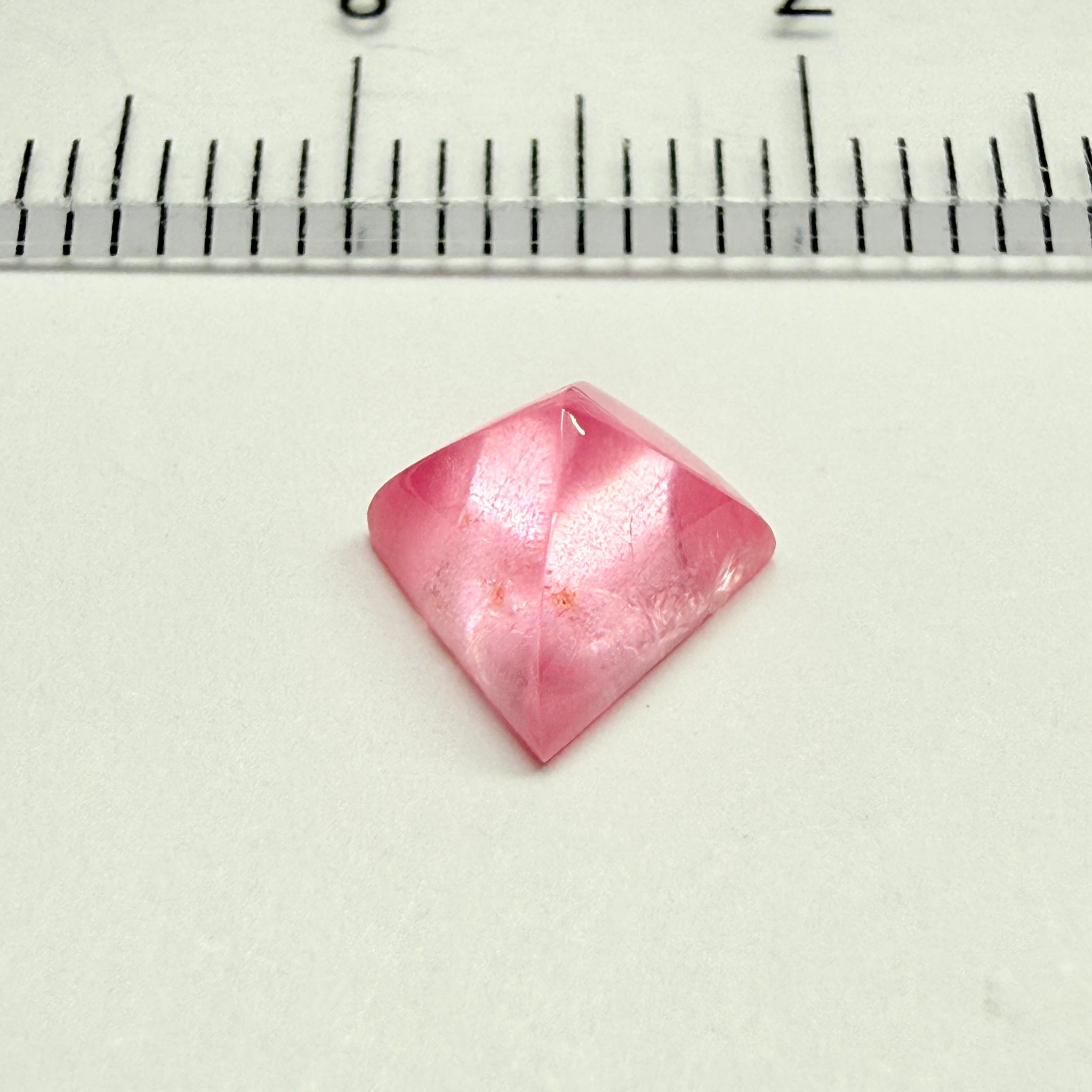Baby Pink Spinel Fancy Freeform Cabochon, 1.70ct, Tanzania, Untreated Unheated