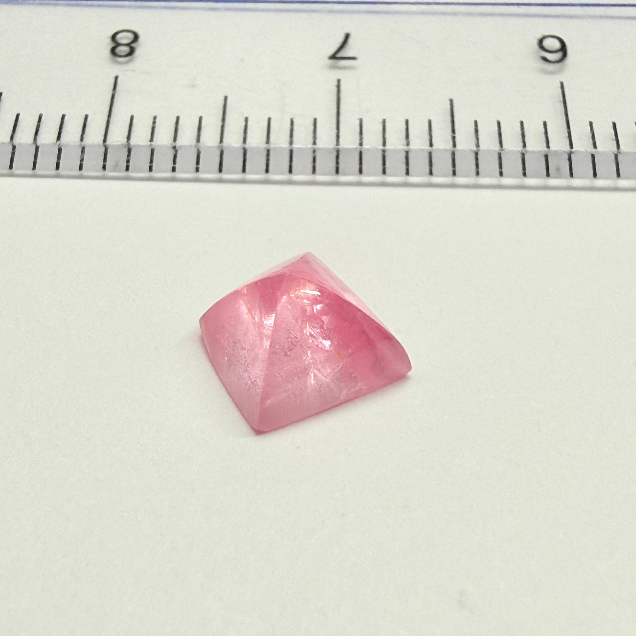 Baby Pink Spinel Fancy Freeform Cabochon, 1.70ct, Tanzania, Untreated Unheated