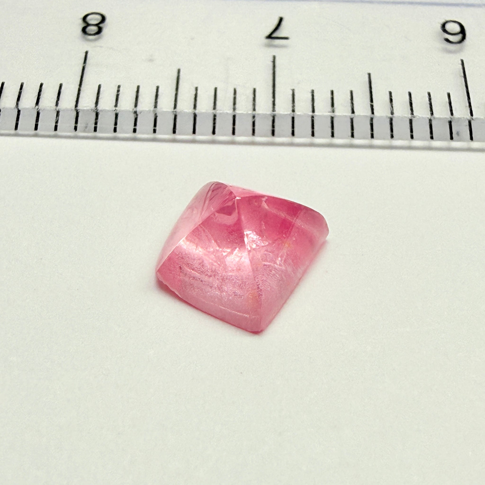 Baby Pink Spinel Fancy Freeform Cabochon, 1.70ct, Tanzania, Untreated Unheated