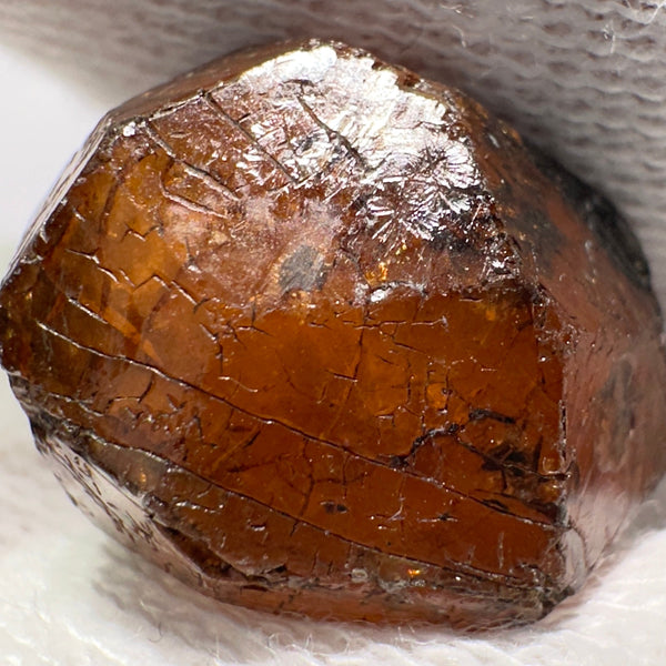 Mandarin Spessartite Garnet Crystal, 7.9gm, Loliondo in Tanzania, Untreated Unheated