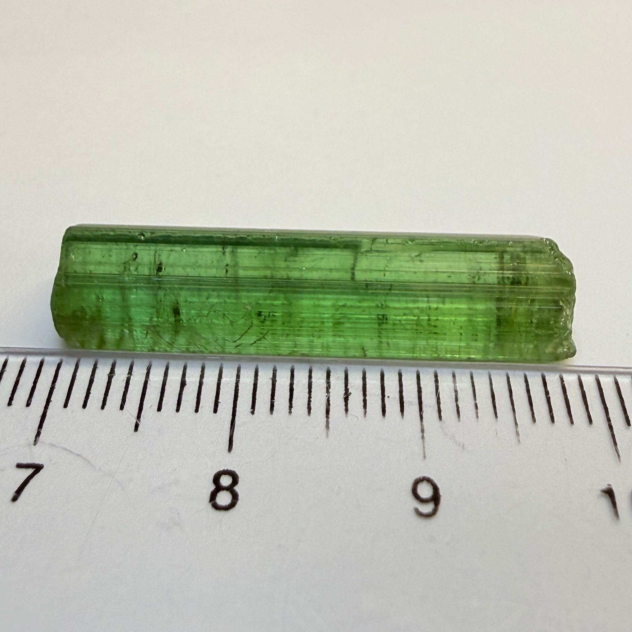 Congo Tourmaline, 14.88ct, Untreated Unheated, si, cut with inclusions