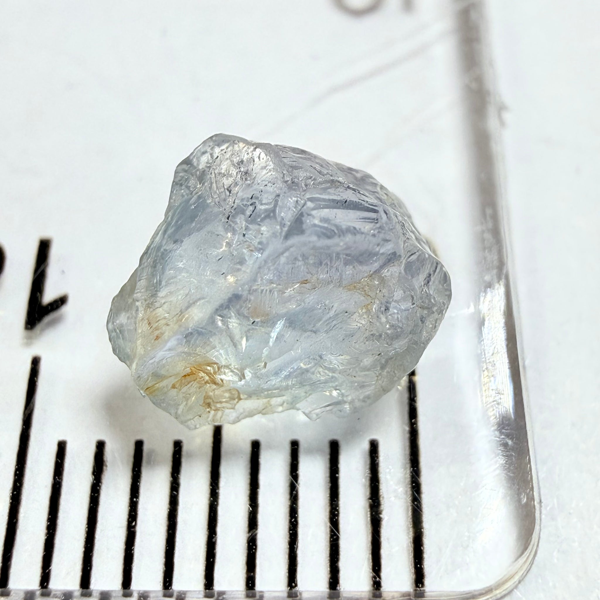 Umba Sapphire, 2.41ct, Umba Valley, Tanzania, Untreated Unheated. Slightly included