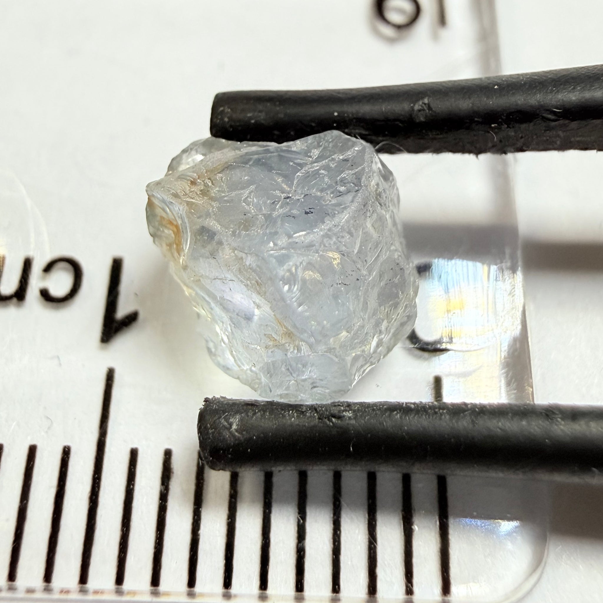 Umba Sapphire, 2.41ct, Umba Valley, Tanzania, Untreated Unheated. Slightly included