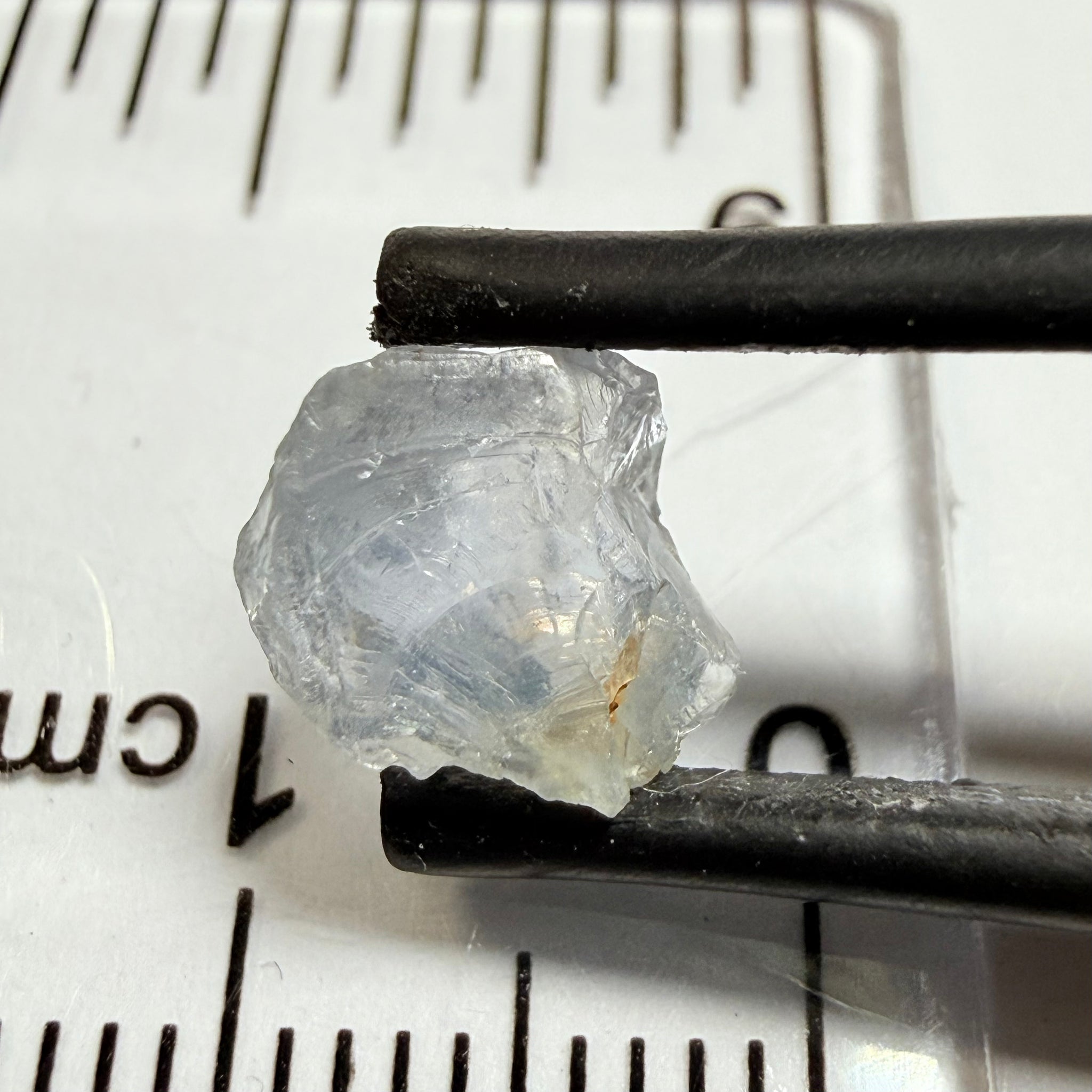 Umba Sapphire, 2.41ct, Umba Valley, Tanzania, Untreated Unheated. Slightly included