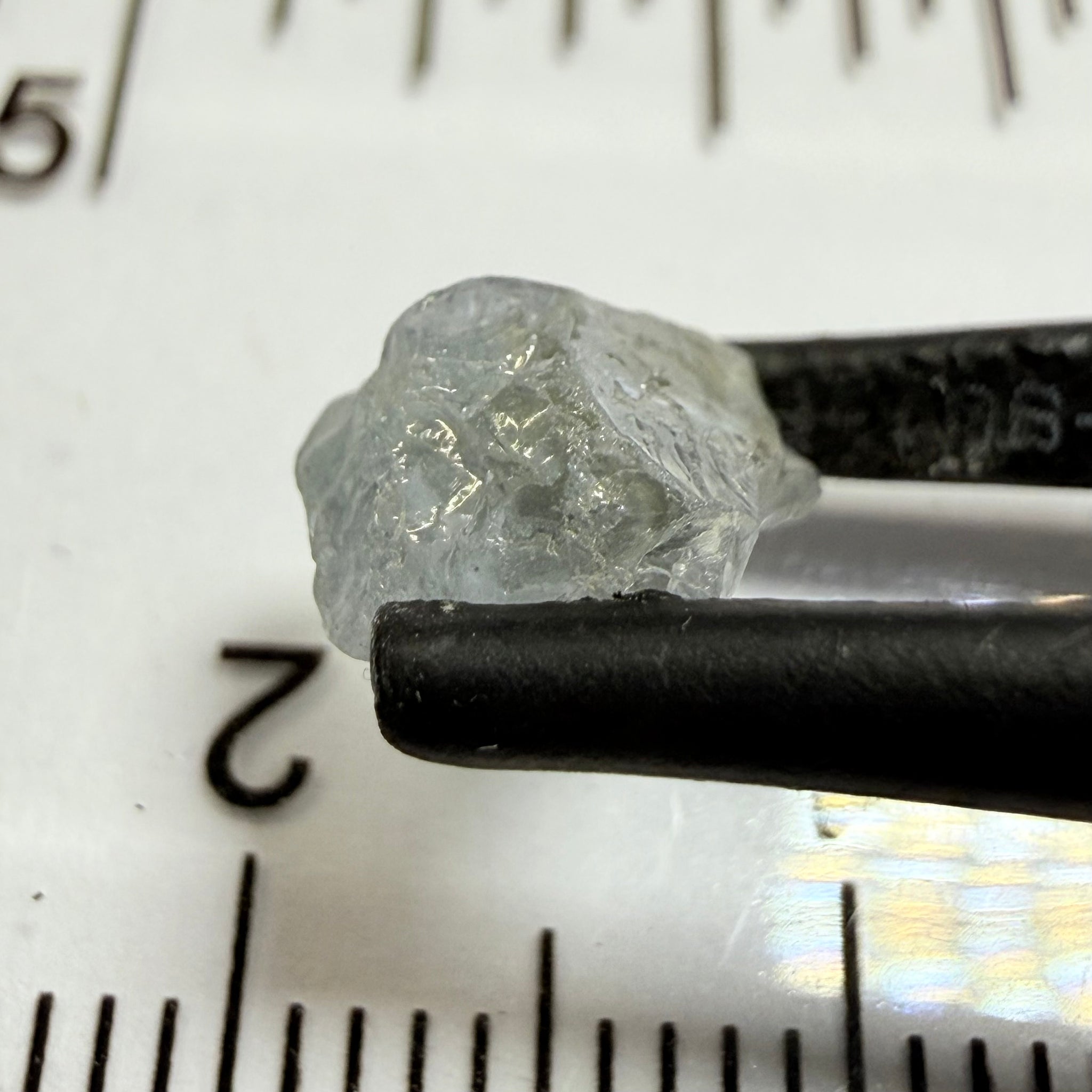 Umba Sapphire, 2.41ct, Umba Valley, Tanzania, Untreated Unheated. Slightly included