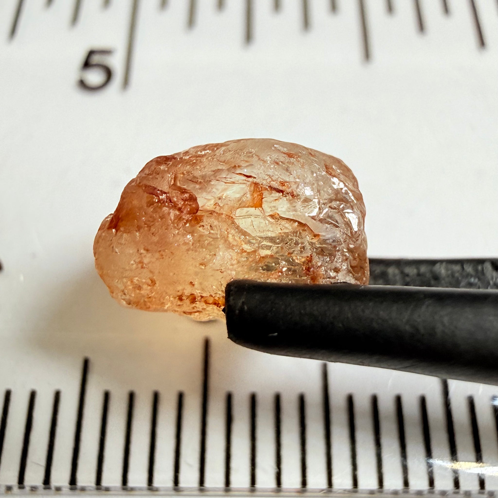 Umba Sapphire, 4.28ct, Umba Valley, Tanzania, Untreated Unheated. Slight surgery type small crystal inclusions throughout the stones, slight inclusion on the skin that can be removed on faceting.