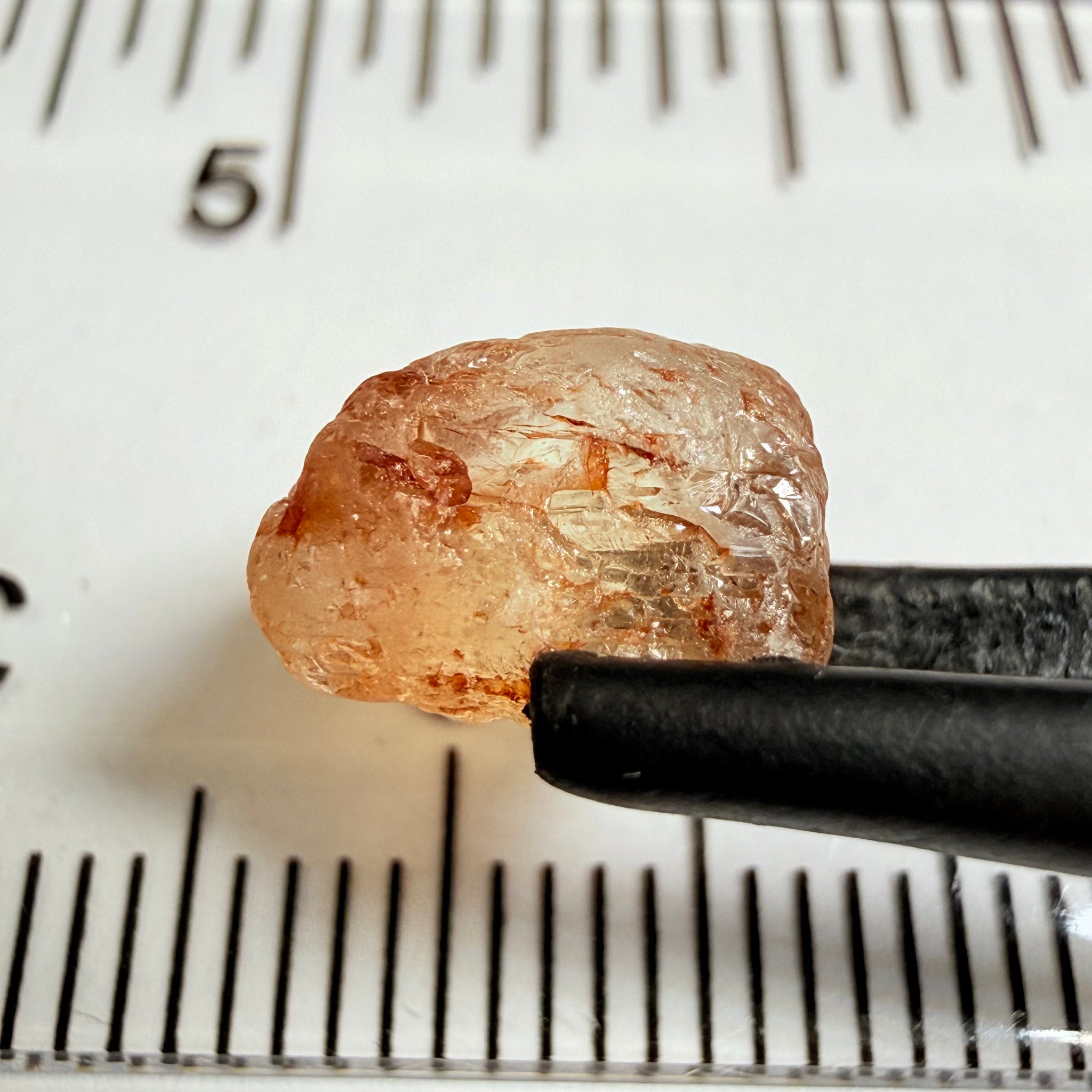 Umba Sapphire, 4.28ct, Umba Valley, Tanzania, Untreated Unheated. Slight surgery type small crystal inclusions throughout the stones, slight inclusion on the skin that can be removed on faceting.