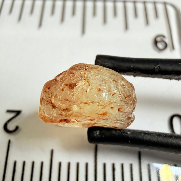 Umba Sapphire, 4.28ct, Umba Valley, Tanzania, Untreated Unheated. Slight surgery type small crystal inclusions throughout the stones, slight inclusion on the skin that can be removed on faceting.