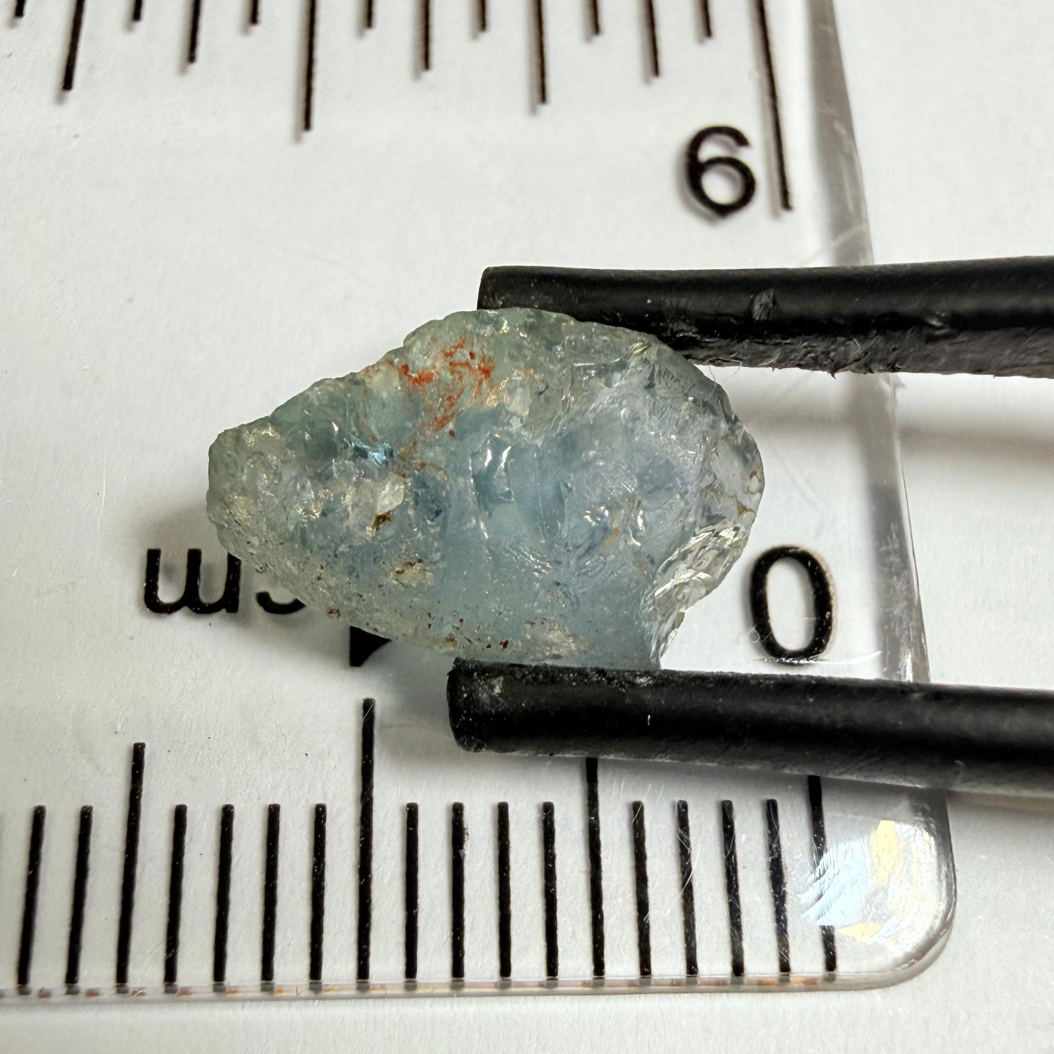 Umba Sapphire, 3.25ct, Umba Valley, Tanzania, Untreated Unheated. vvs, flat shape