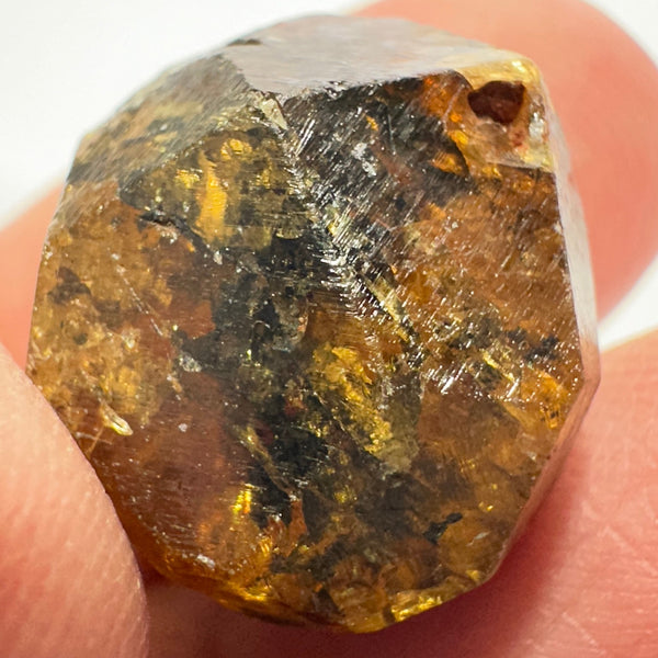 Mandarin Spessartite Garnet Crystal, 8.0gm, Loliondo in Tanzania, Untreated Unheated