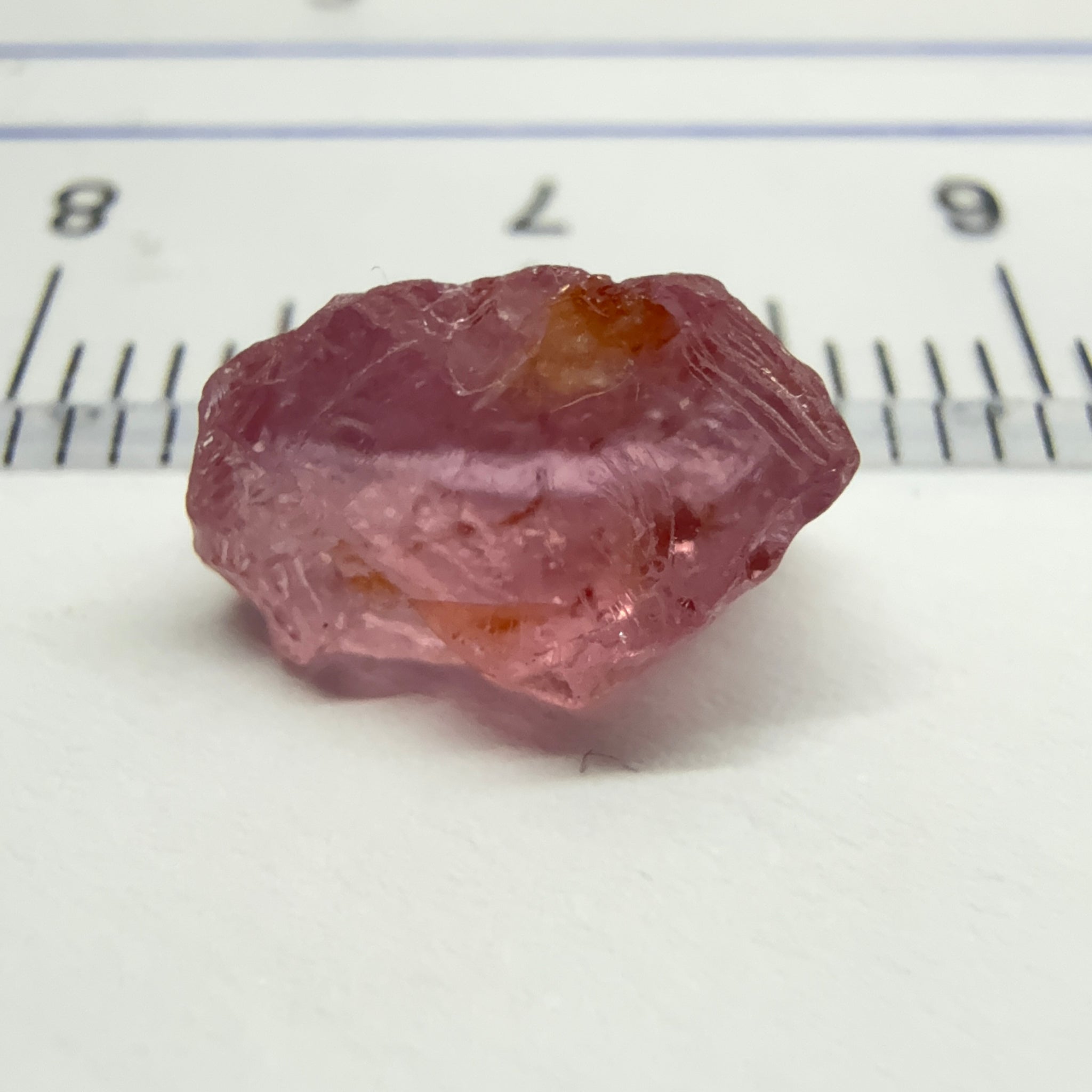 Mahenge Spinel, 2.98ct, Mahenge, Tanzania, Untreated Unheated. Tiny crack coming in from the side, you may have to cut it with the crack, see photos for the exact location