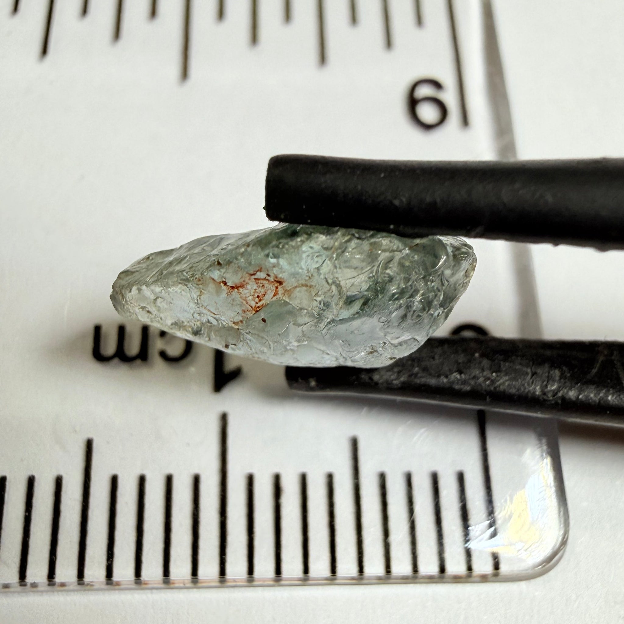 Umba Sapphire, 3.25ct, Umba Valley, Tanzania, Untreated Unheated. vvs, flat shape