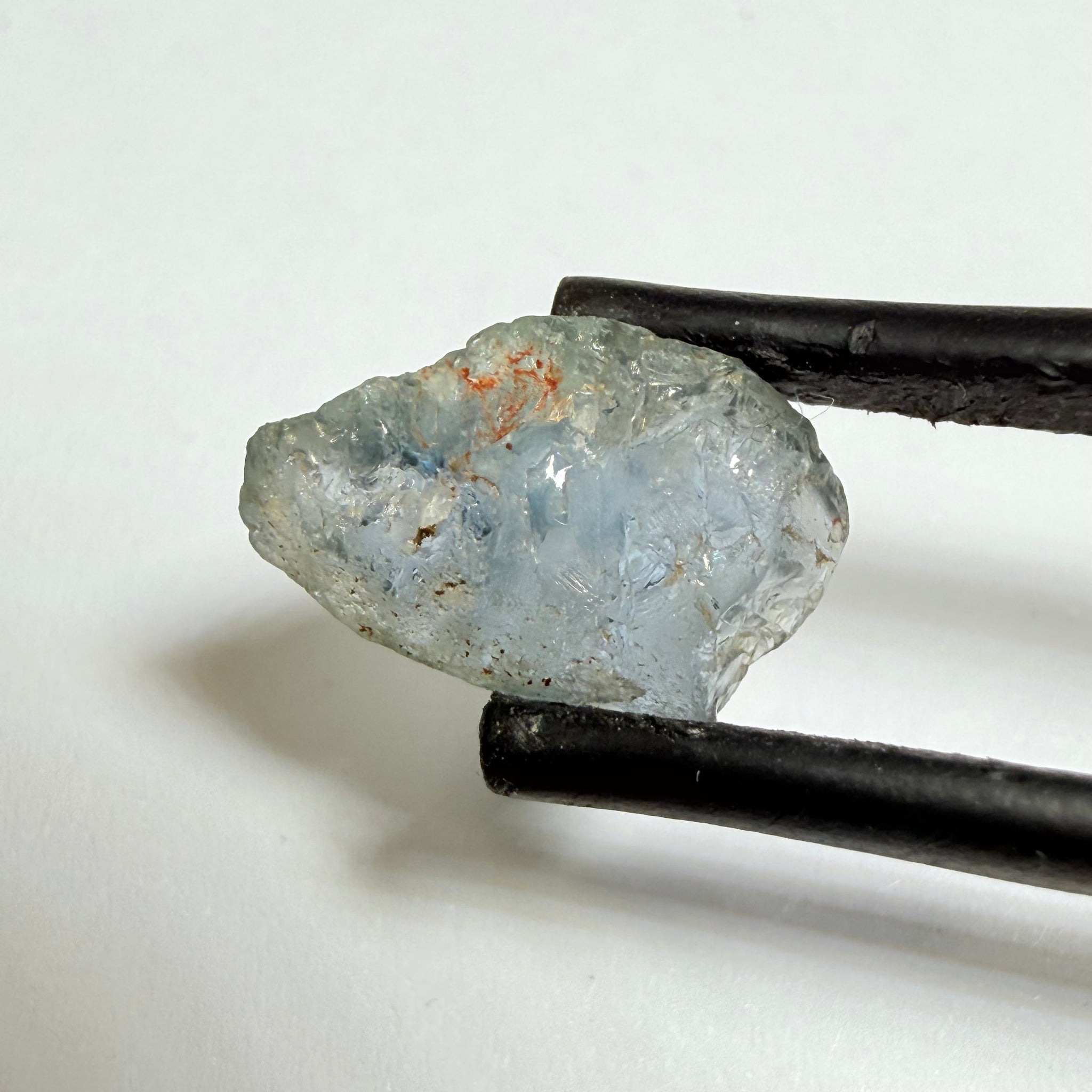 Umba Sapphire, 3.25ct, Umba Valley, Tanzania, Untreated Unheated. vvs, flat shape