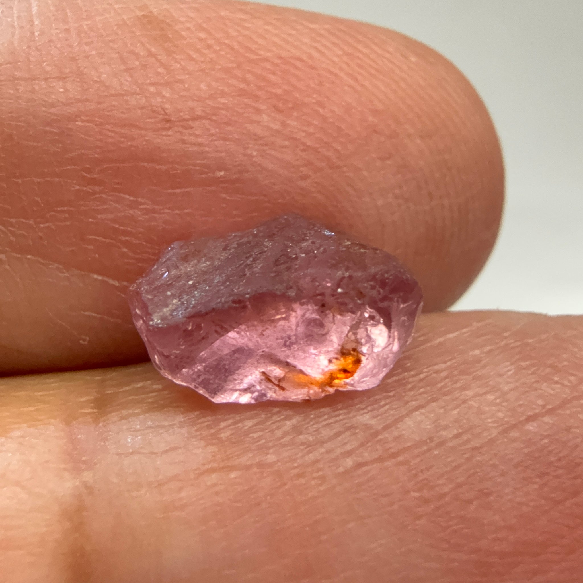 Mahenge Spinel, 2.98ct, Mahenge, Tanzania, Untreated Unheated. Tiny crack coming in from the side, you may have to cut it with the crack, see photos for the exact location
