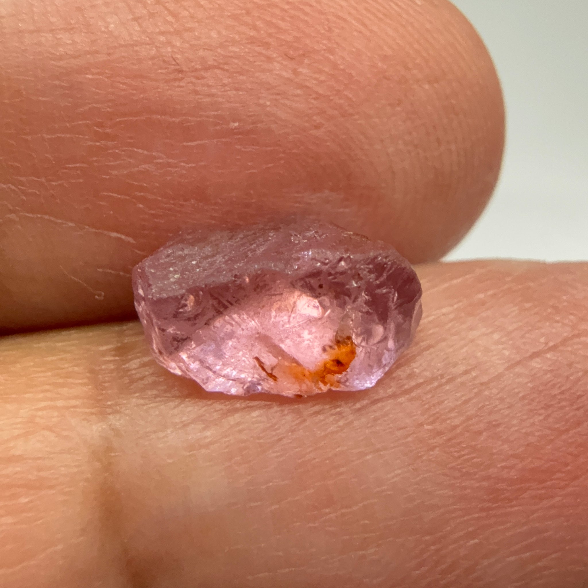 Mahenge Spinel, 2.98ct, Mahenge, Tanzania, Untreated Unheated. Tiny crack coming in from the side, you may have to cut it with the crack, see photos for the exact location