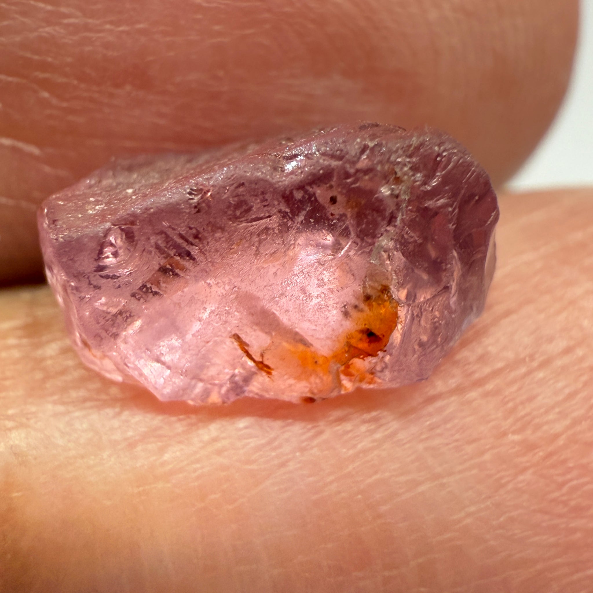 Mahenge Spinel, 2.98ct, Mahenge, Tanzania, Untreated Unheated. Tiny crack coming in from the side, you may have to cut it with the crack, see photos for the exact location