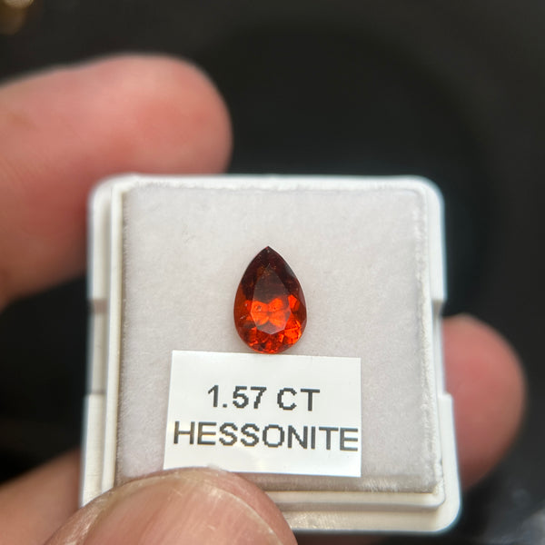 Hessonite, 1.57ct, Tanzania, Untreated Unheated